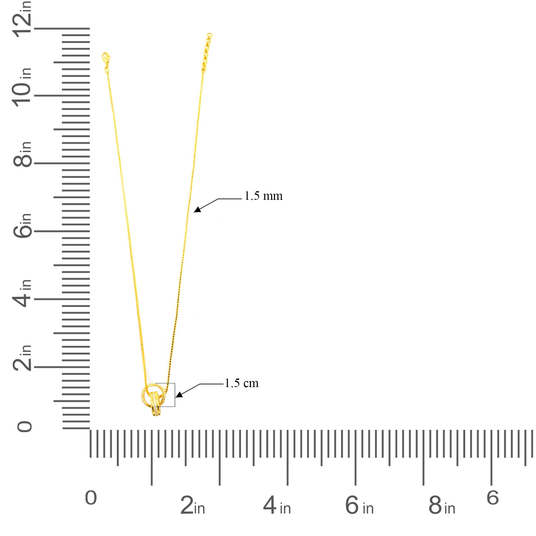 Stone Necklace PSNS69W-053