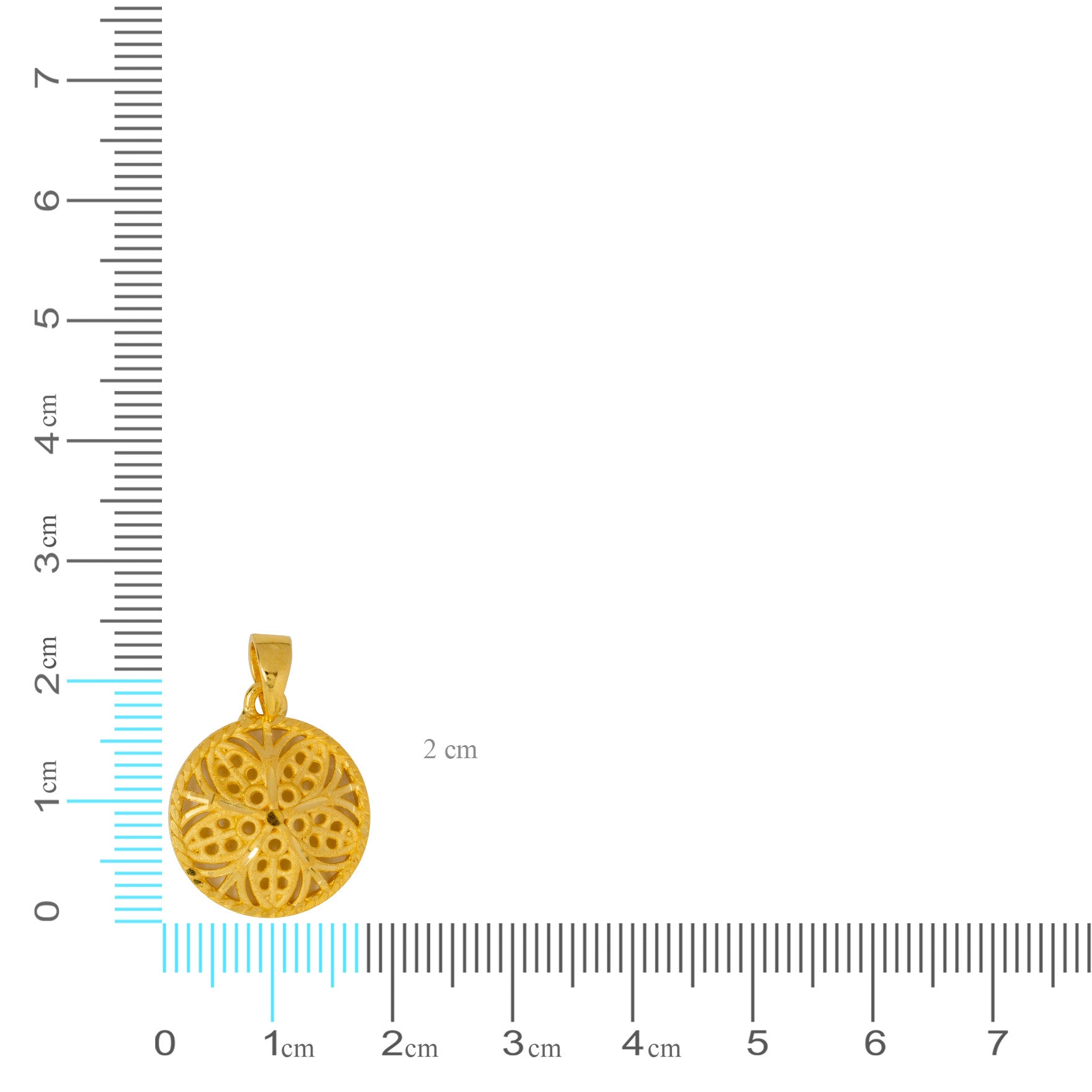 Golden Pendant PGLT145-09