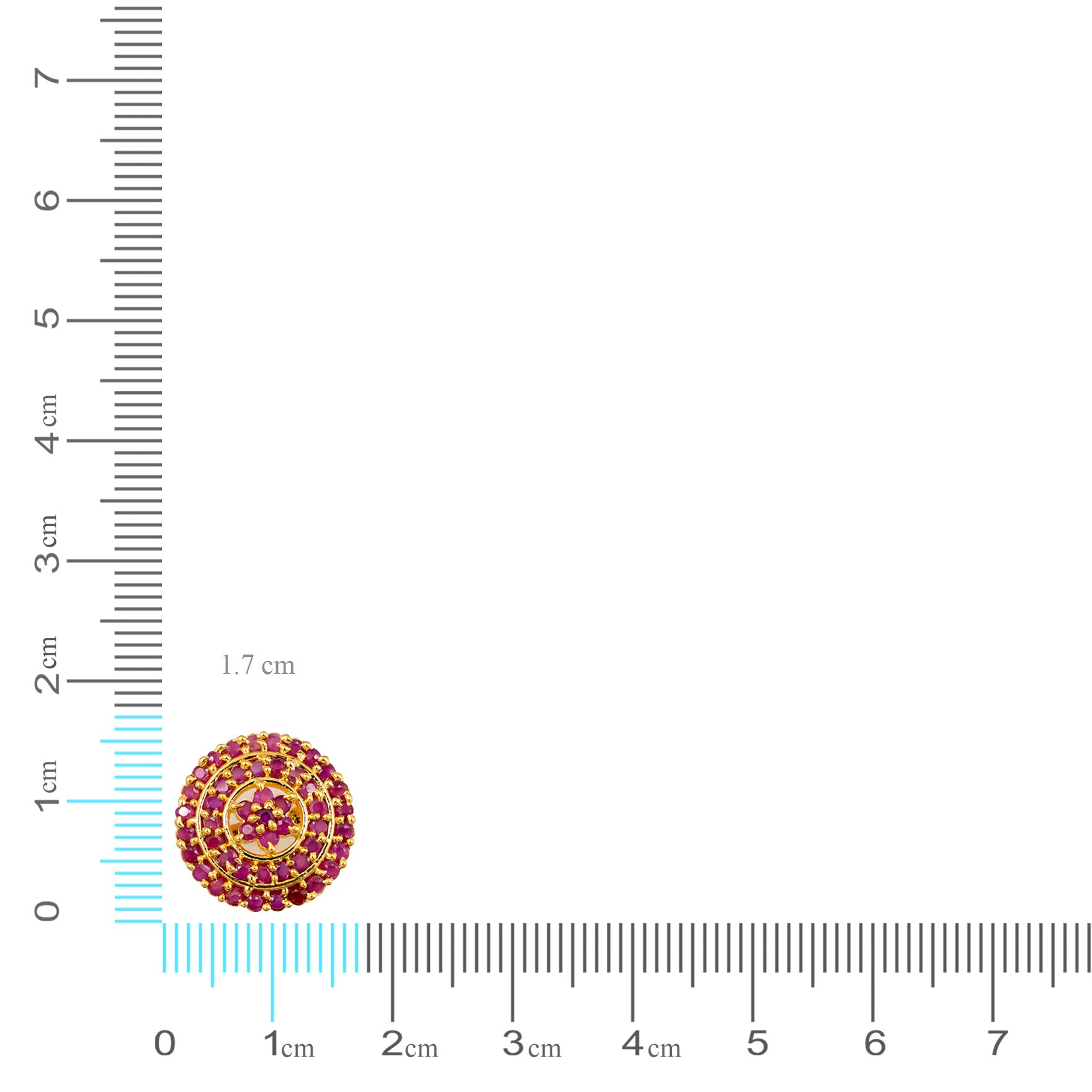 Stone earring PSST125R-041