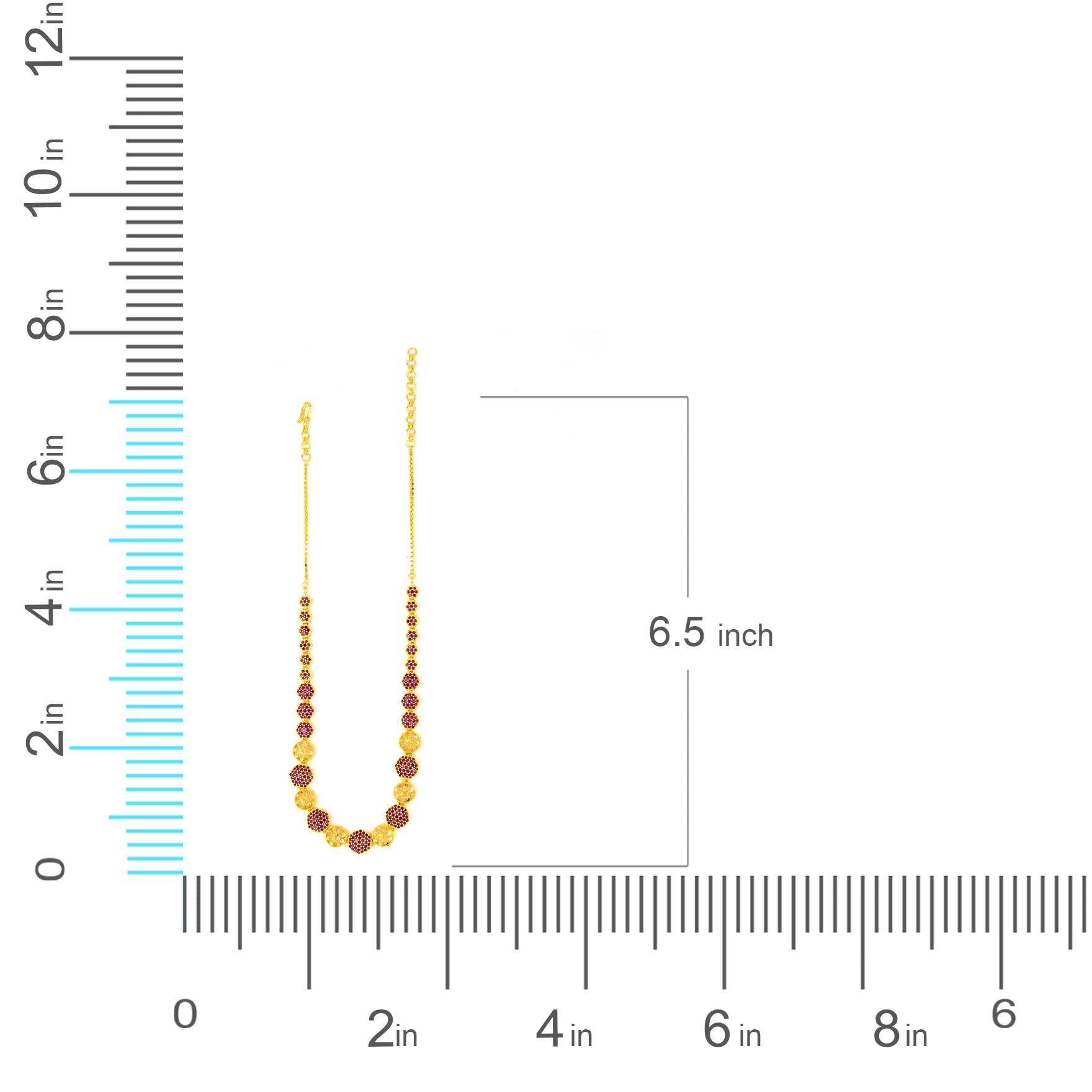 Stone Necklace PSNS67R-035, PSHST90R-061