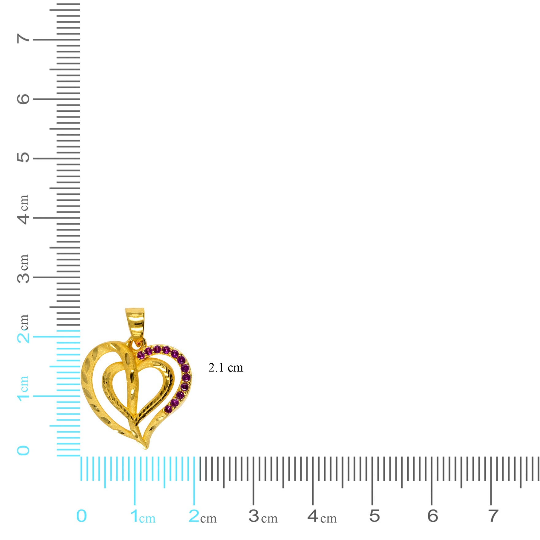 Stone Pendant PSLT66W-031