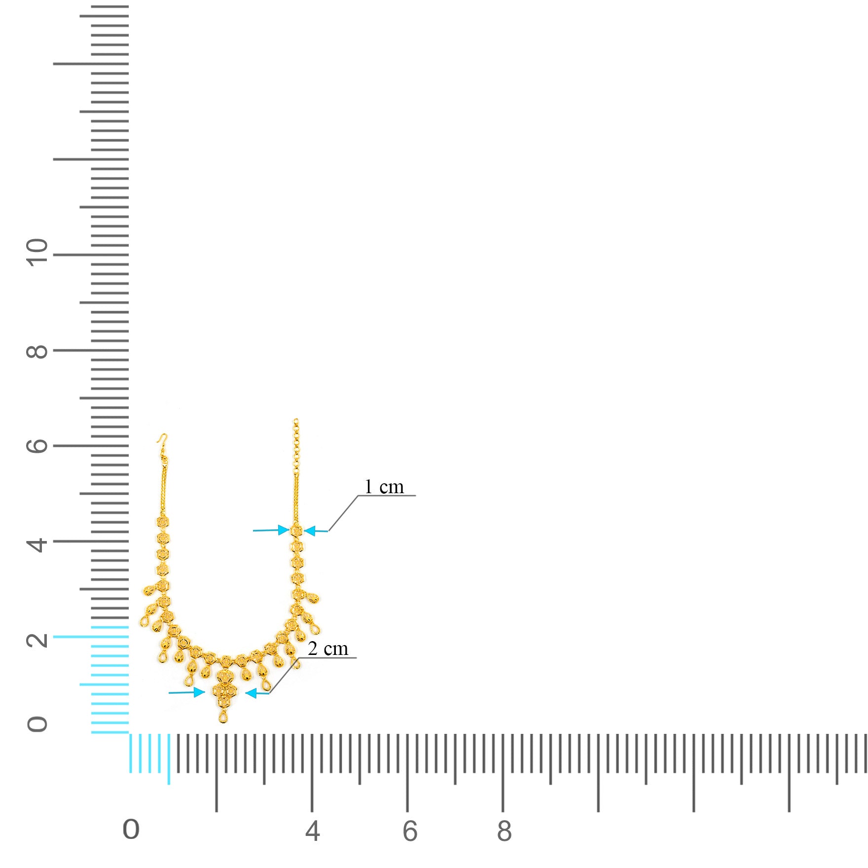 Golden Necklace PHNS32-035, PGHST113-041