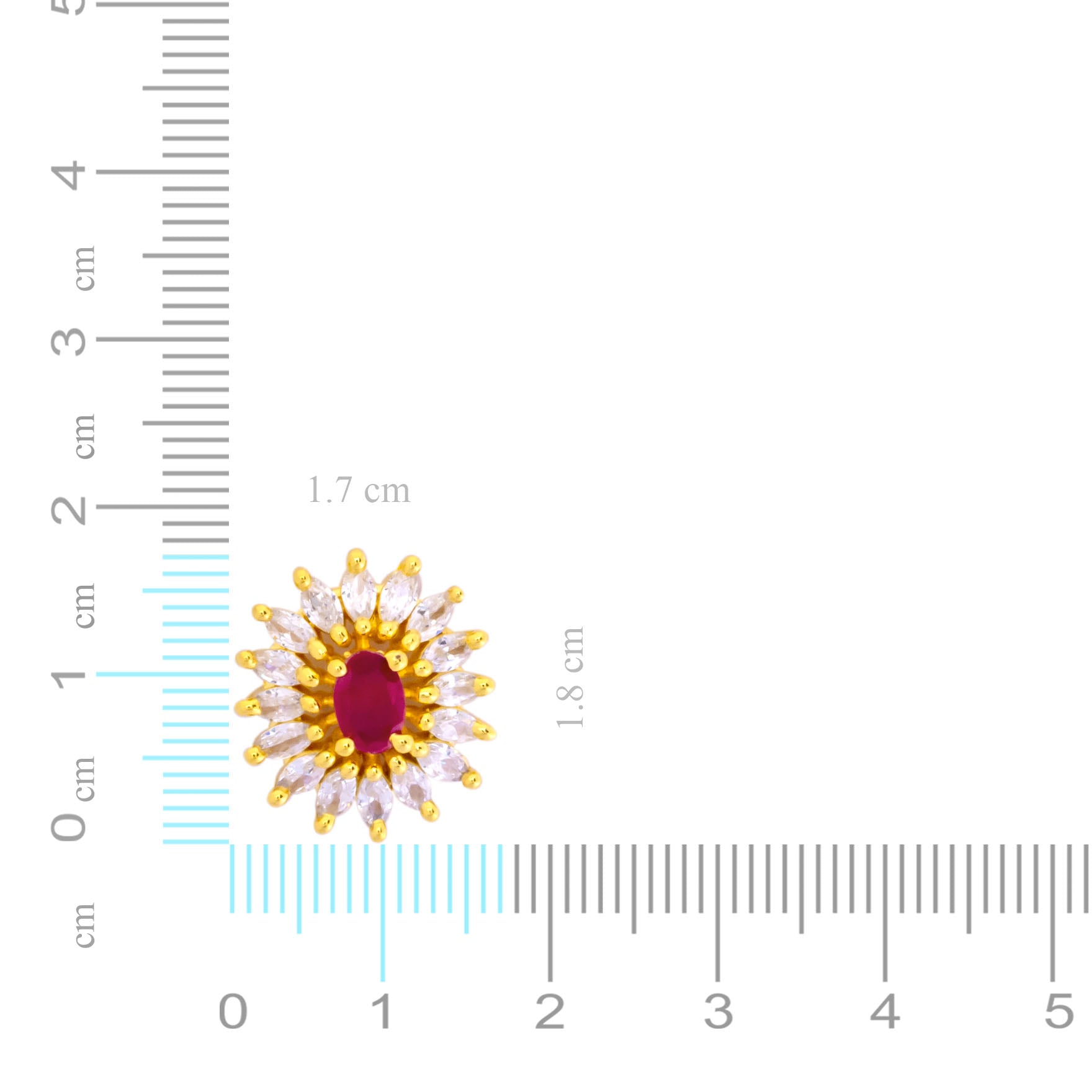 Stone Stud PSST15WRG-041