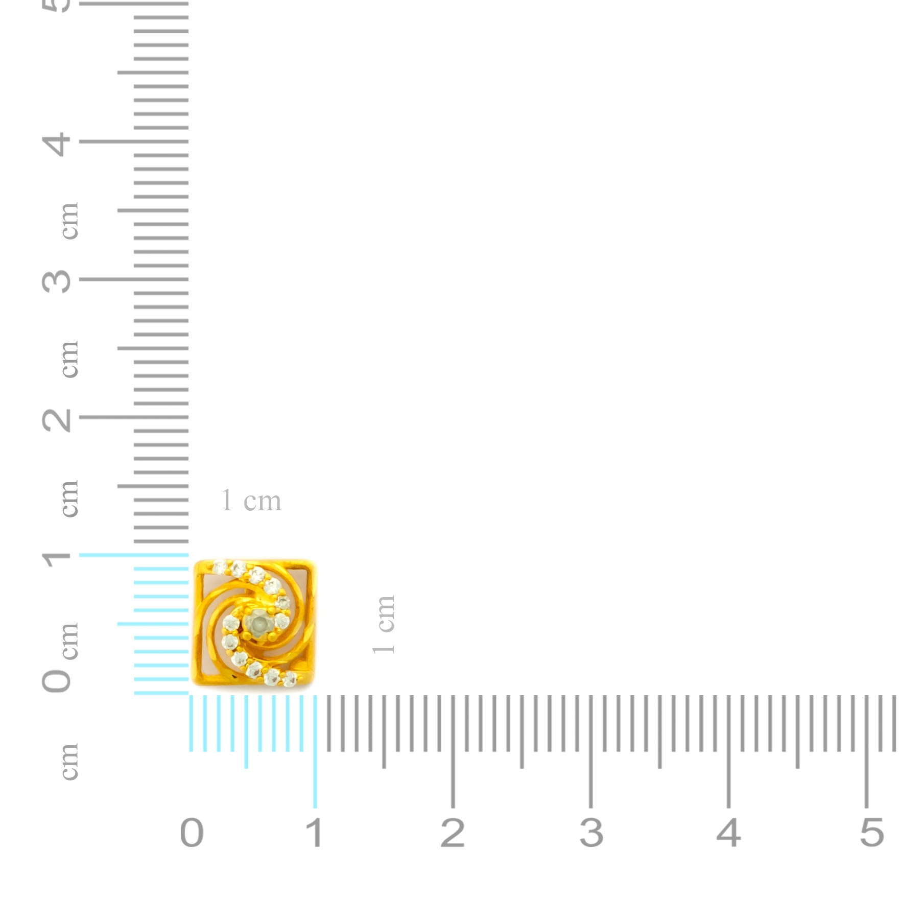 Stone Stud PSST394W-001