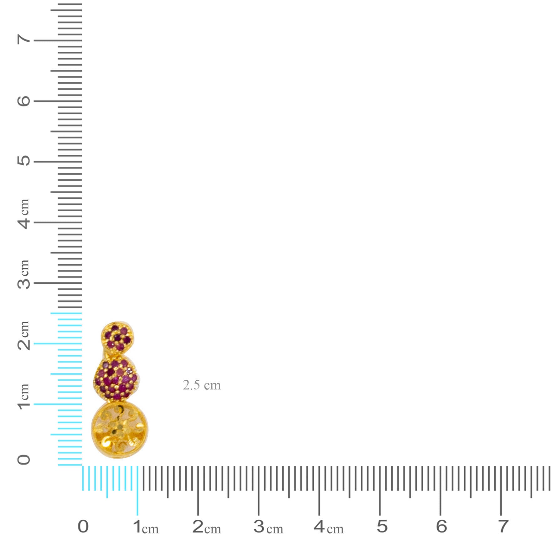 Stone Necklace PSNS67R-035, PSHST90R-061