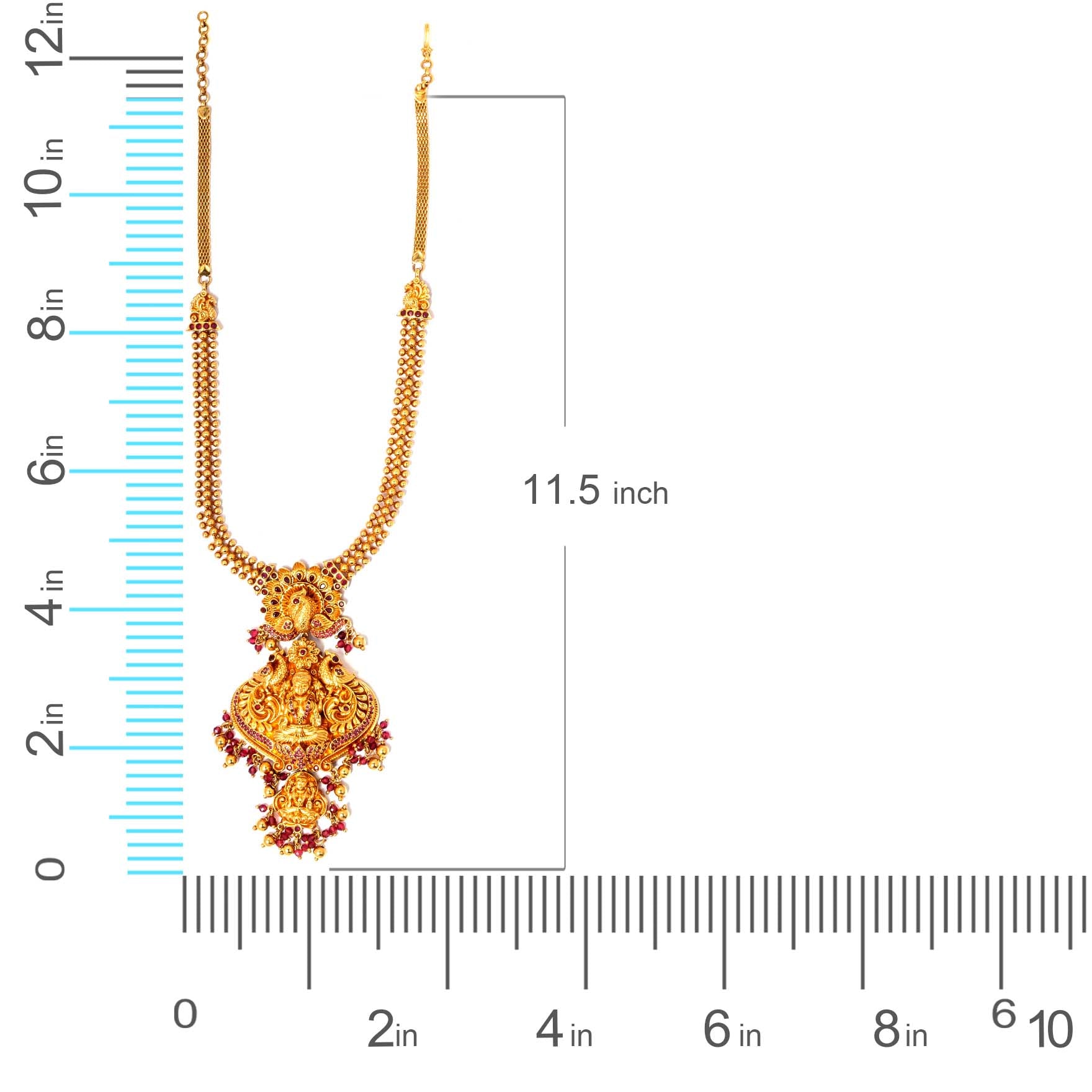 Sreshta Necklace With Earring PSGRNSSR7R-0311 , PSGRHSTSR2R-004