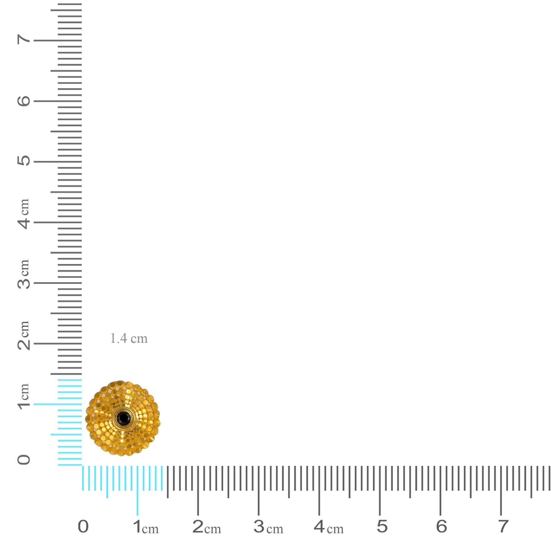 Stone earring PSST91B-09