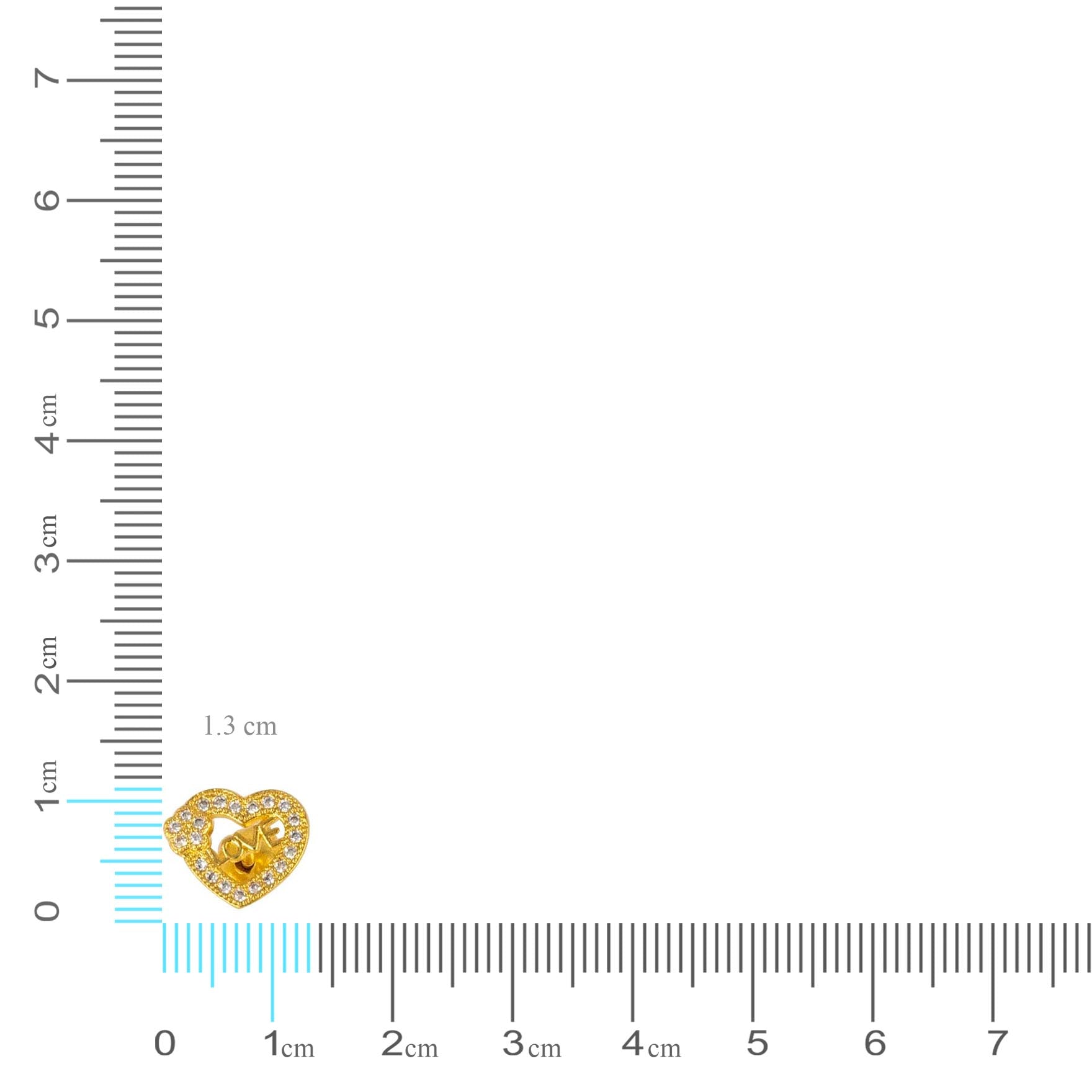 Stone earring PSST305W-001