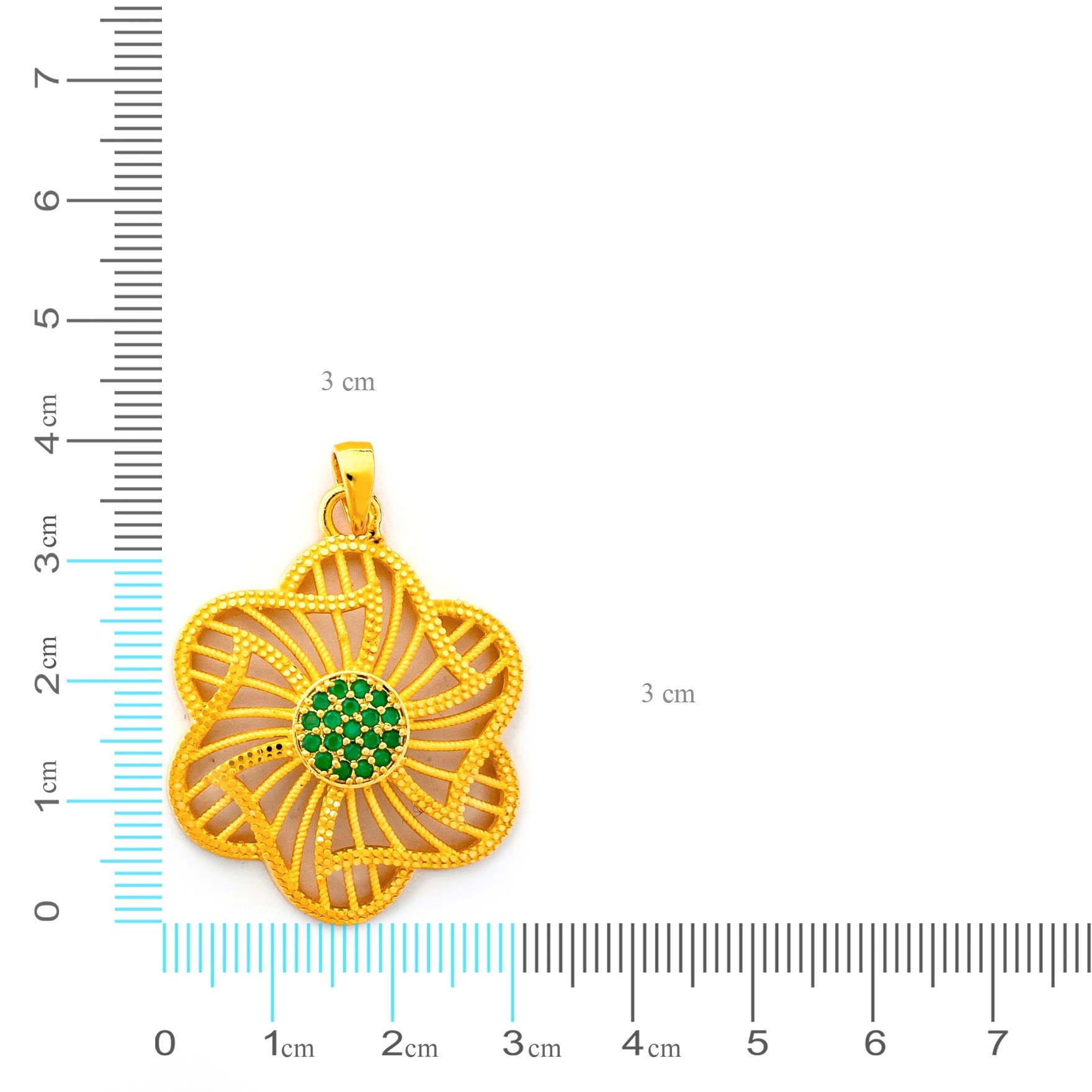 Stone Locket PSLT35G-031