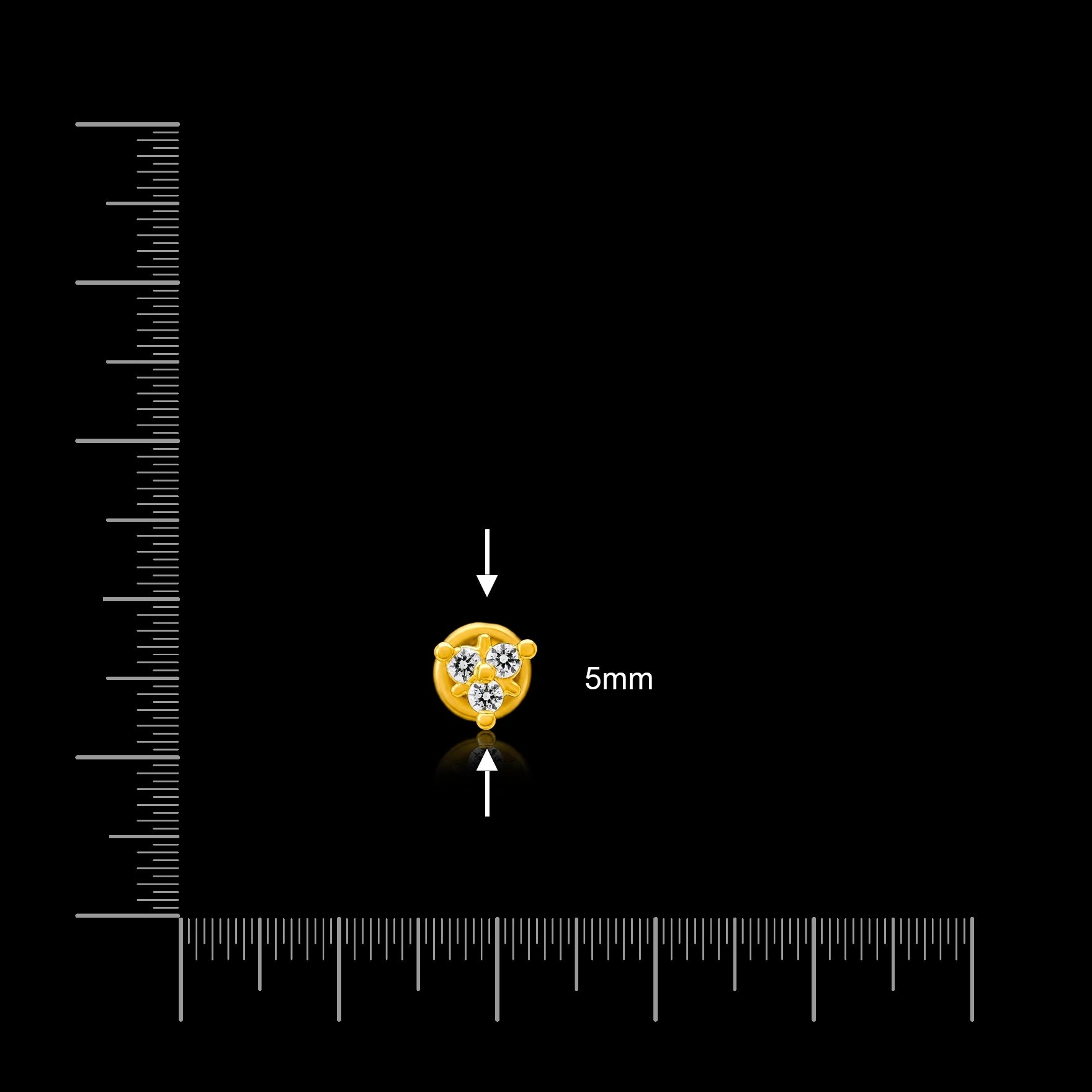 Stone Stud PSST31W-05