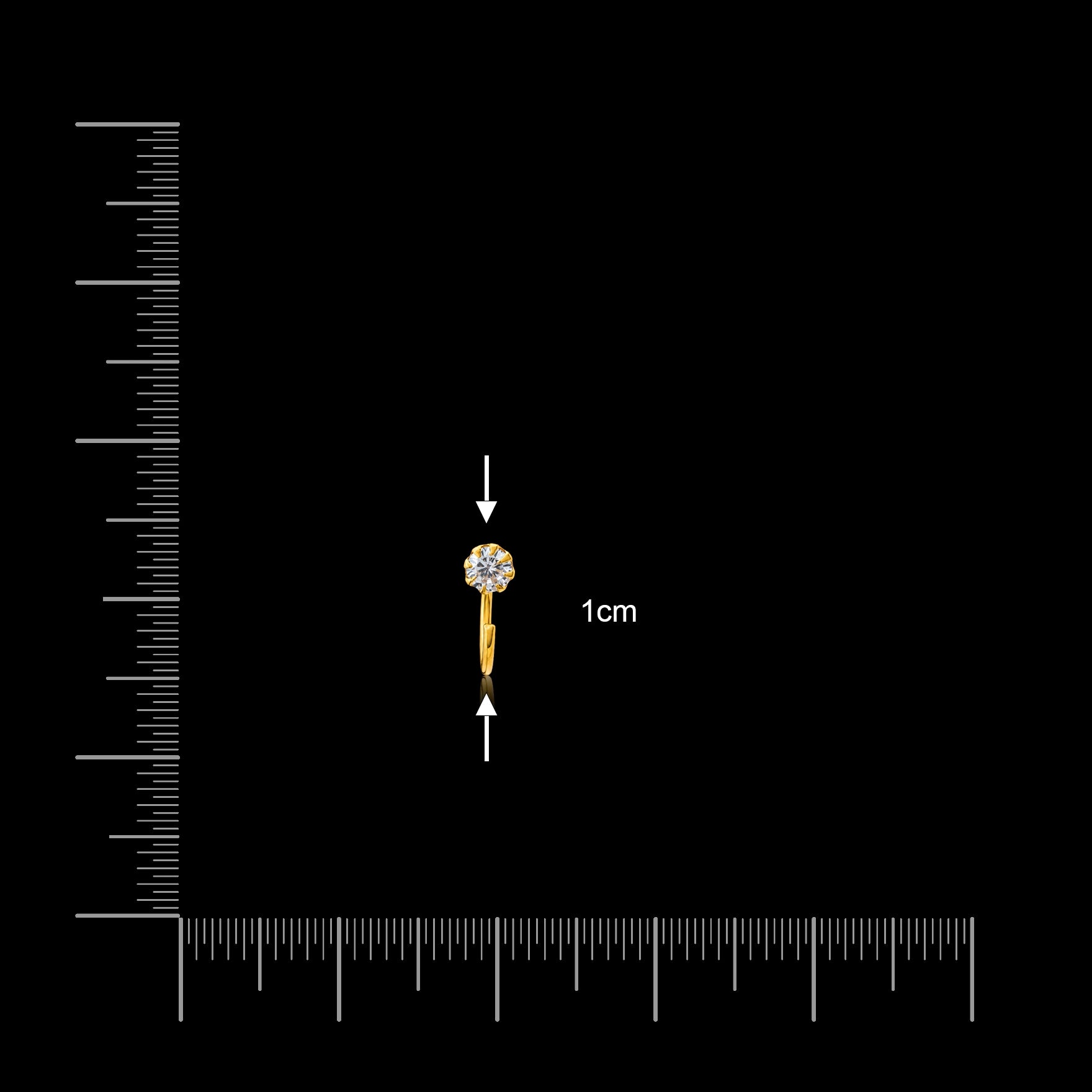 Nose Pin PSNP163W-53