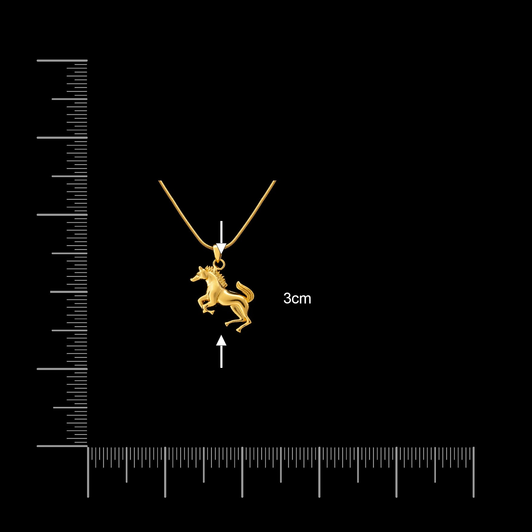 Gold Pendant PGLT10-052