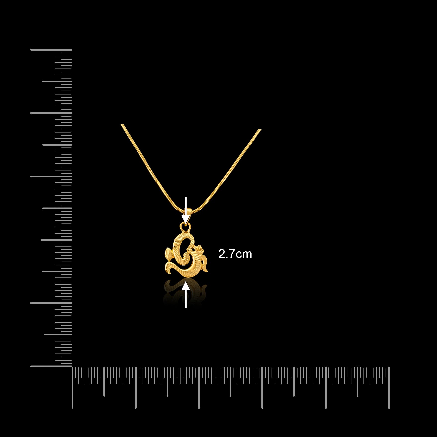 Gold Pendant PGLT26-081