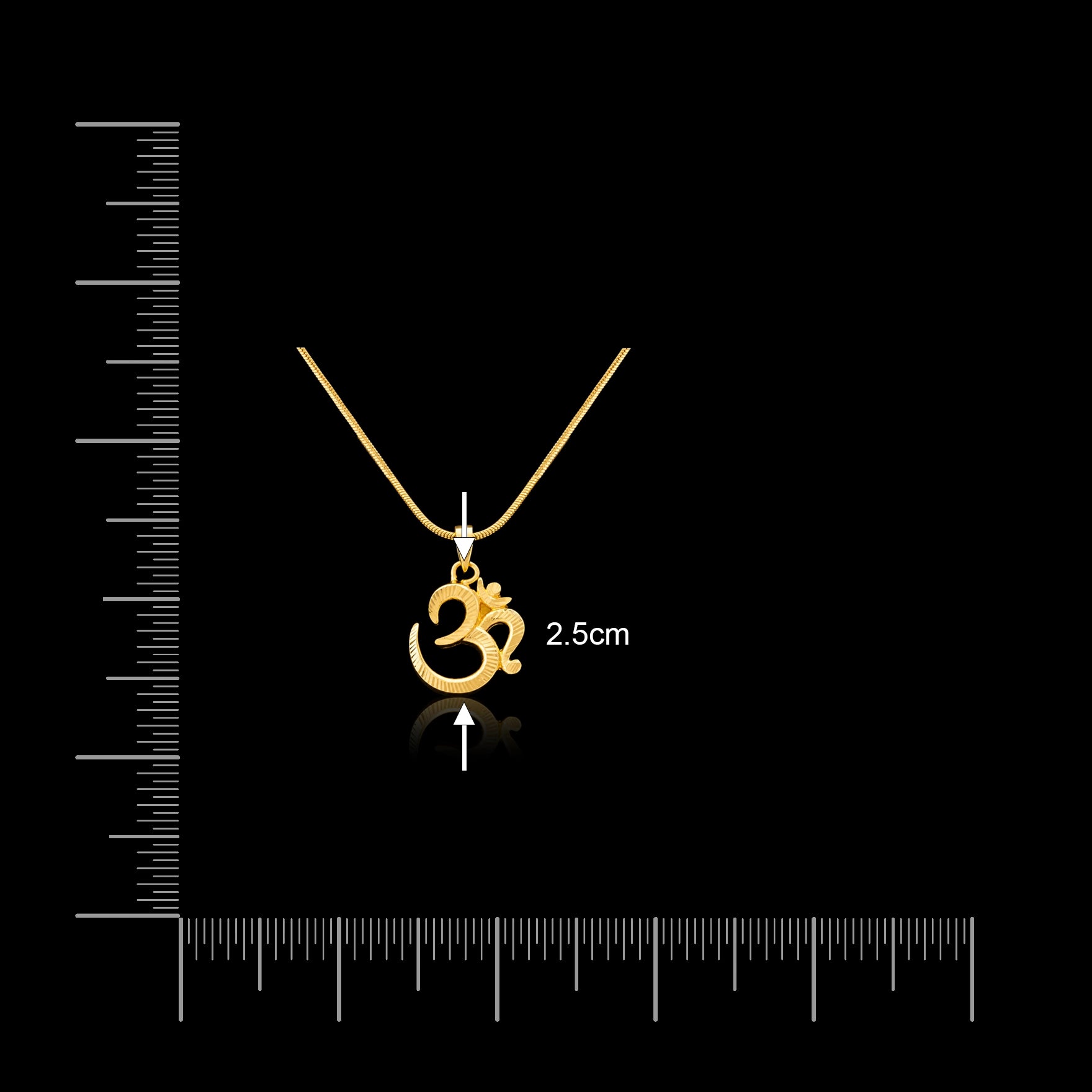 Gold Pendant PGLT24-081