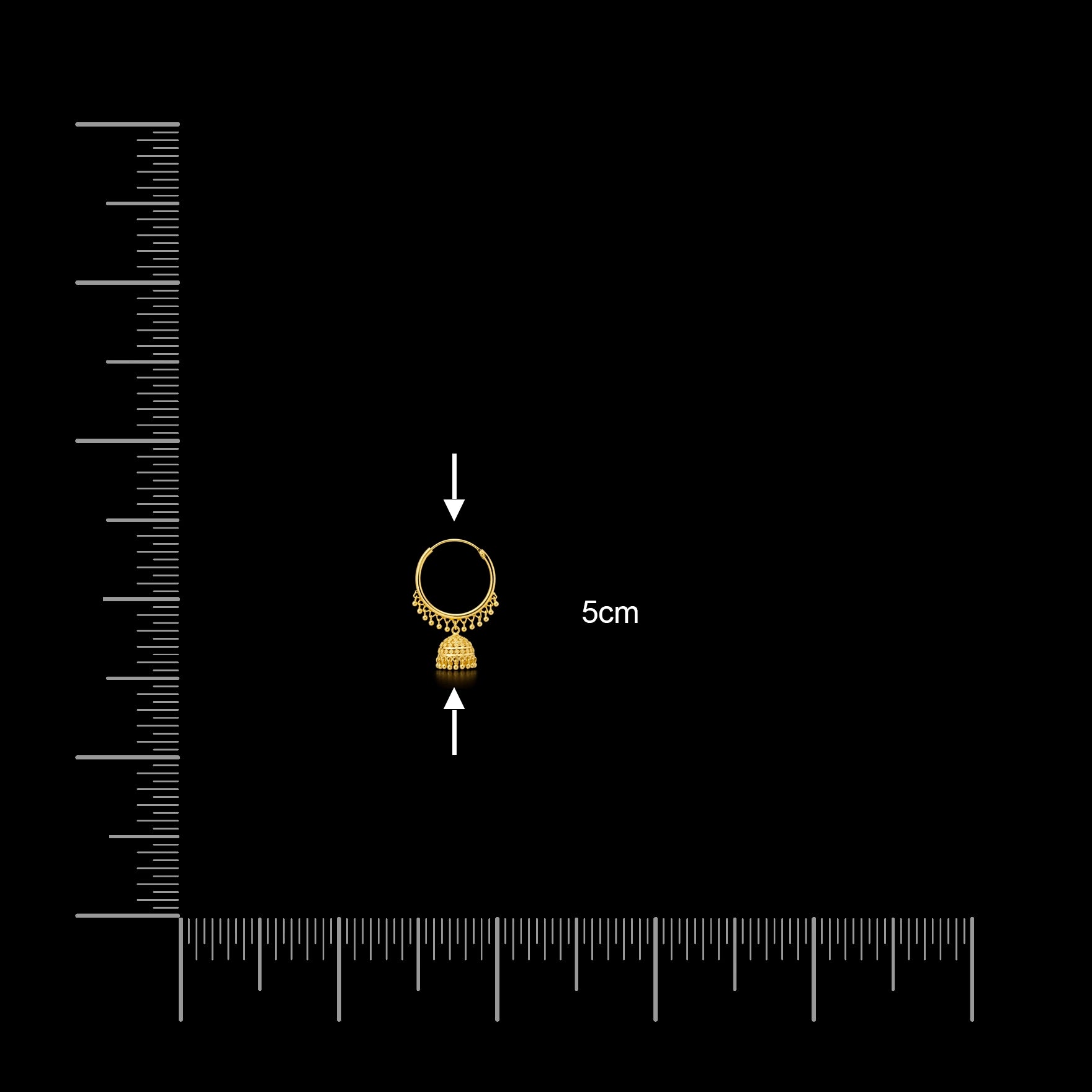 Hoop Jimikka stud PGJST38-022