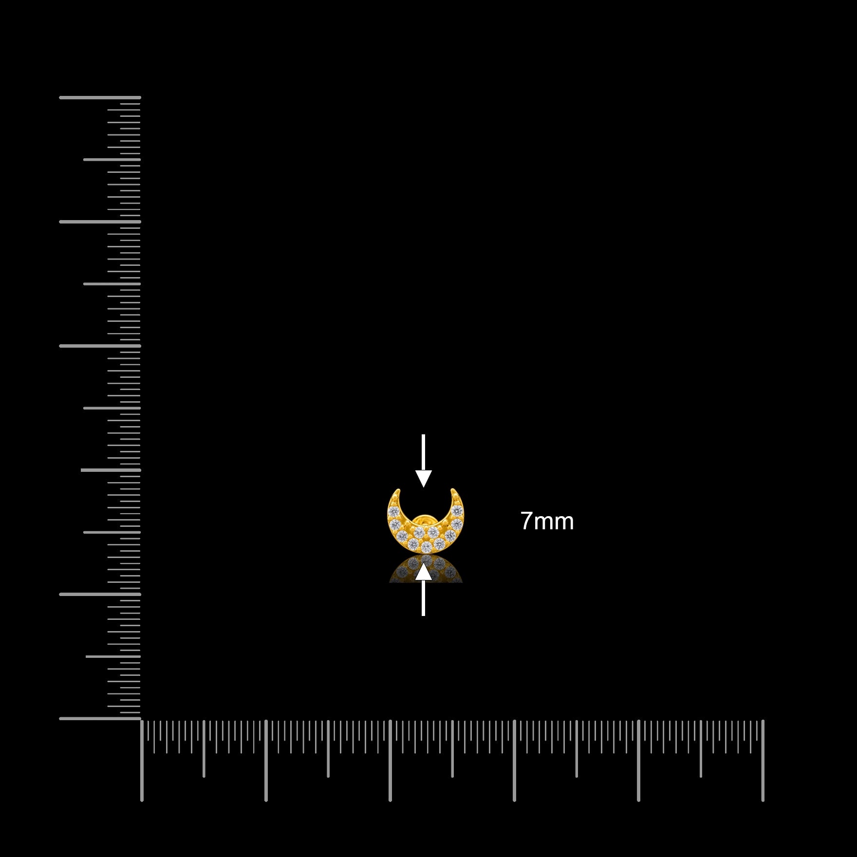Stone Stud PSST539W-001