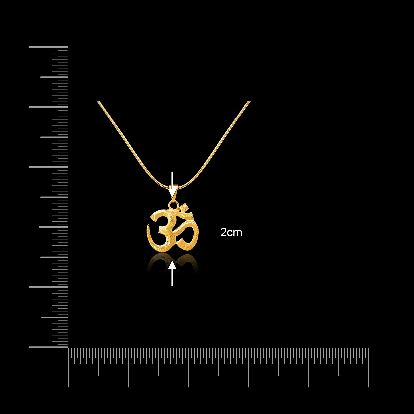 Gold Pendant PGLT27-081