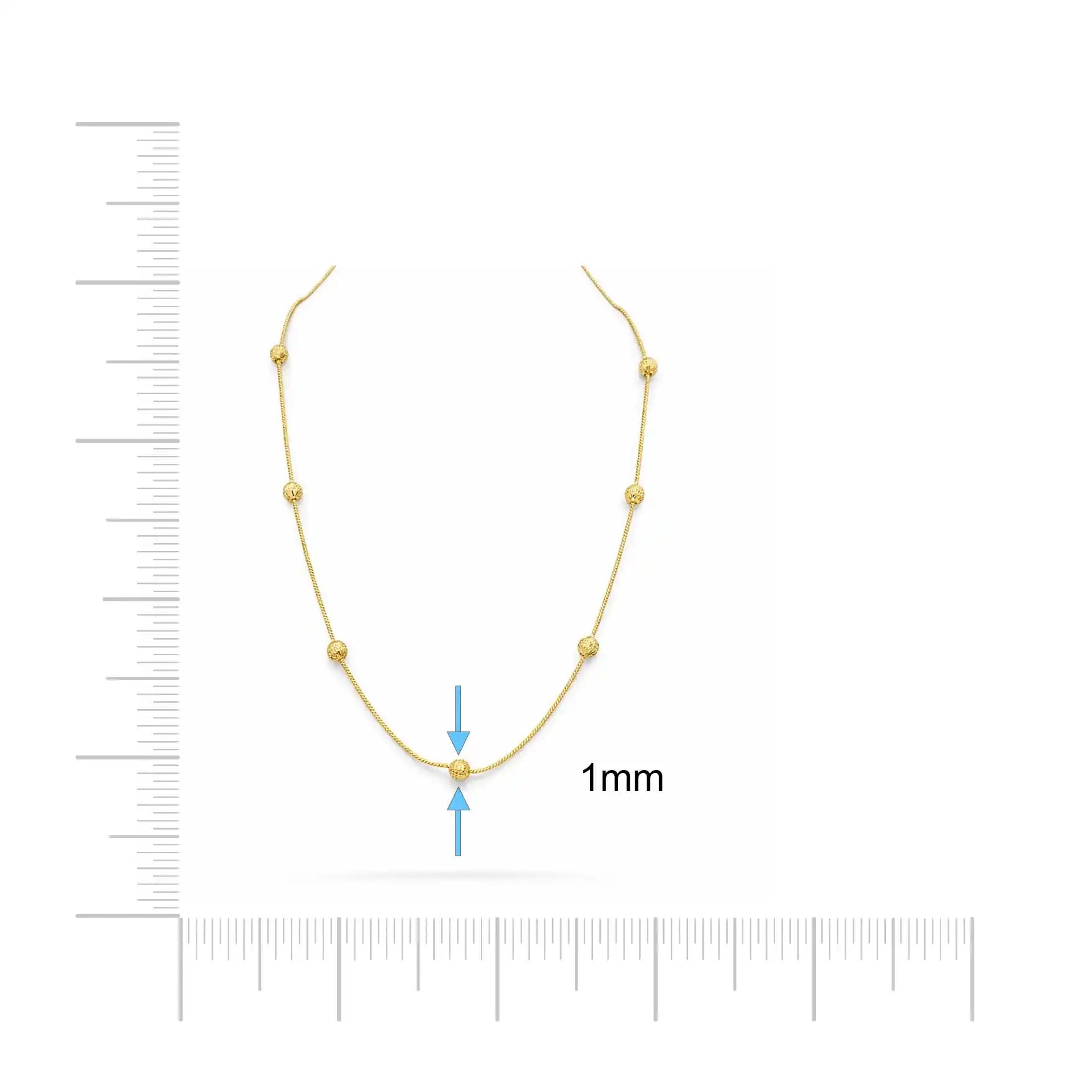 Gold Chain Millennium PCM82-052