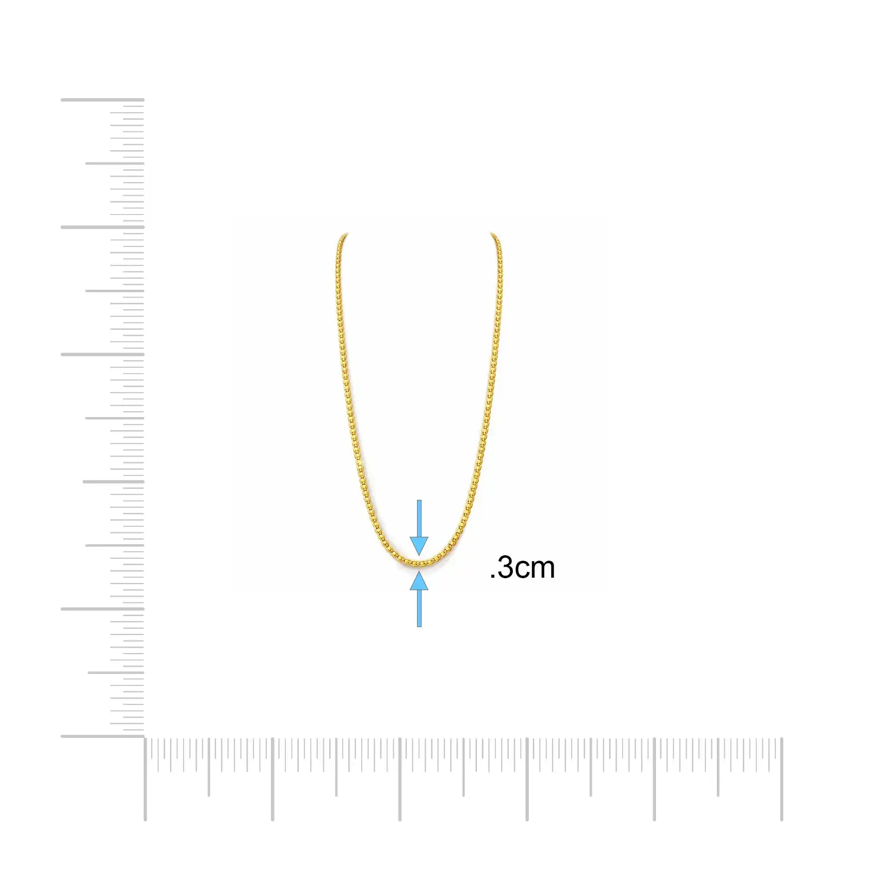 Gold chain PCL64-046