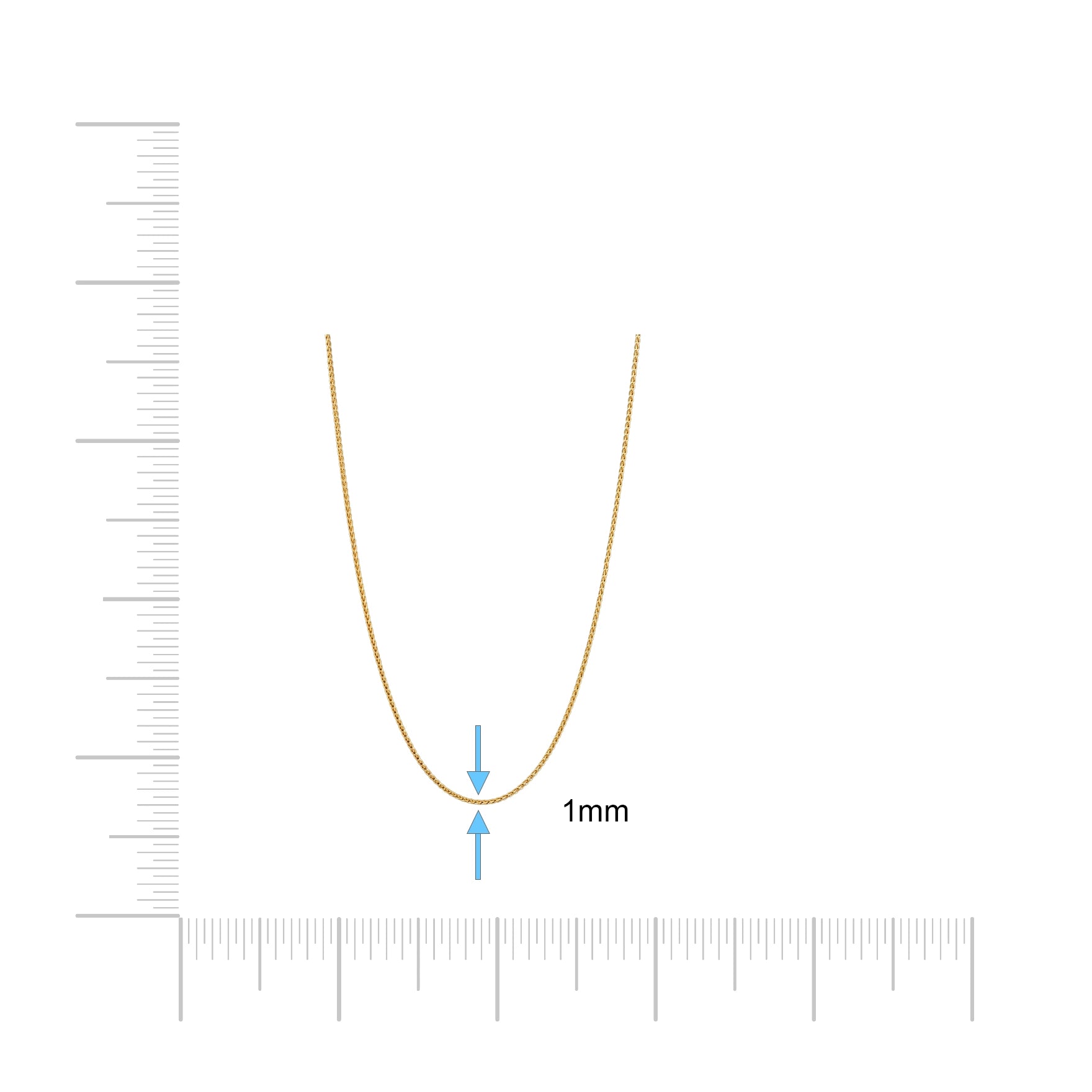 Gold Chain Millennium PCM92-052