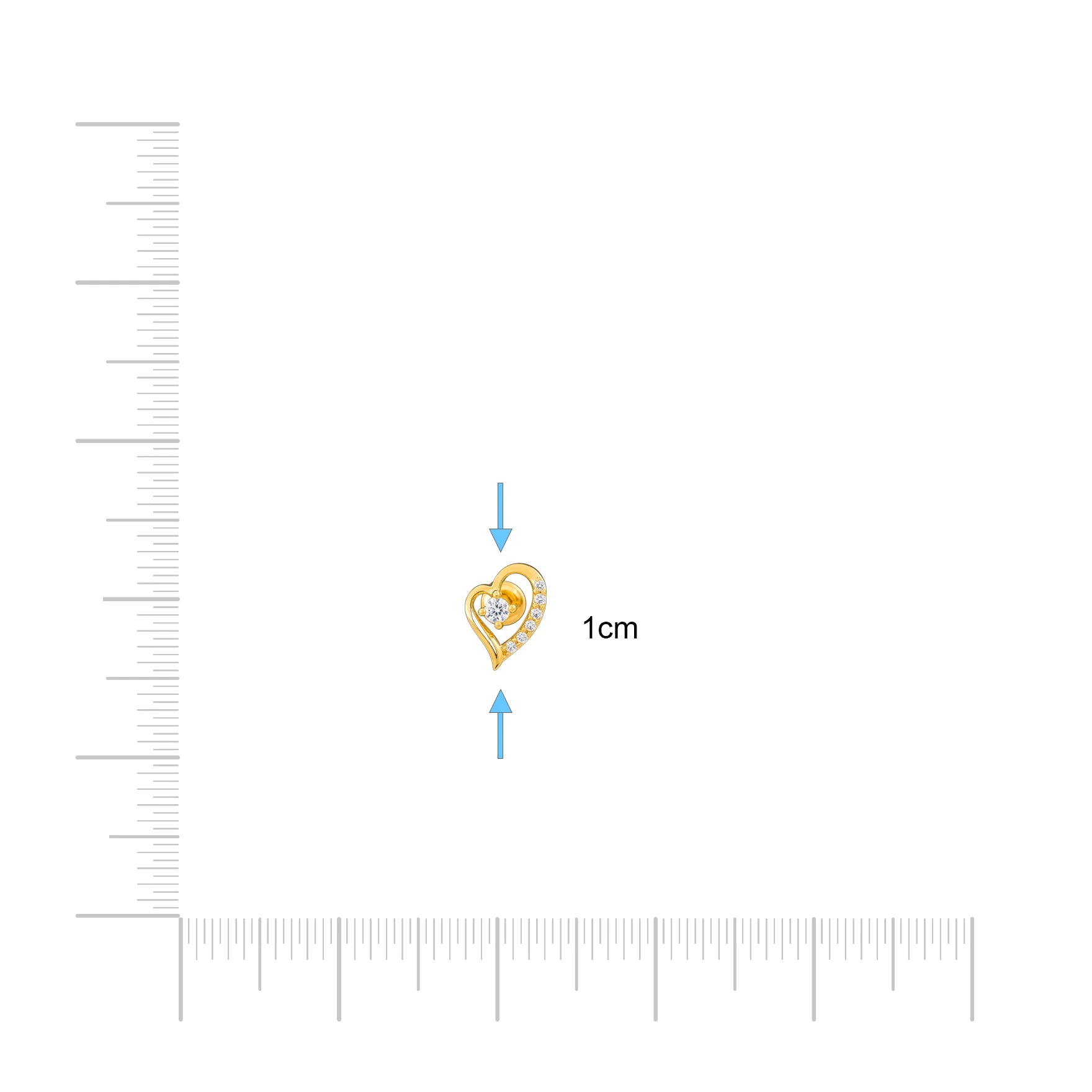 Stone Earring PSST579W-001