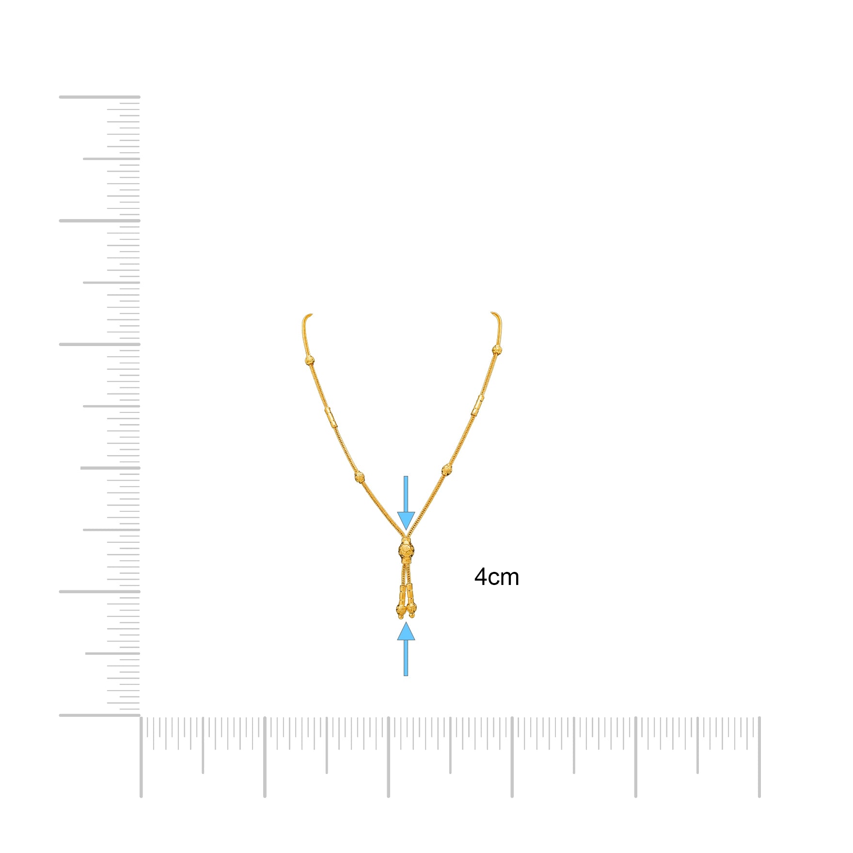 Golden Necklace PGNS18a-054
