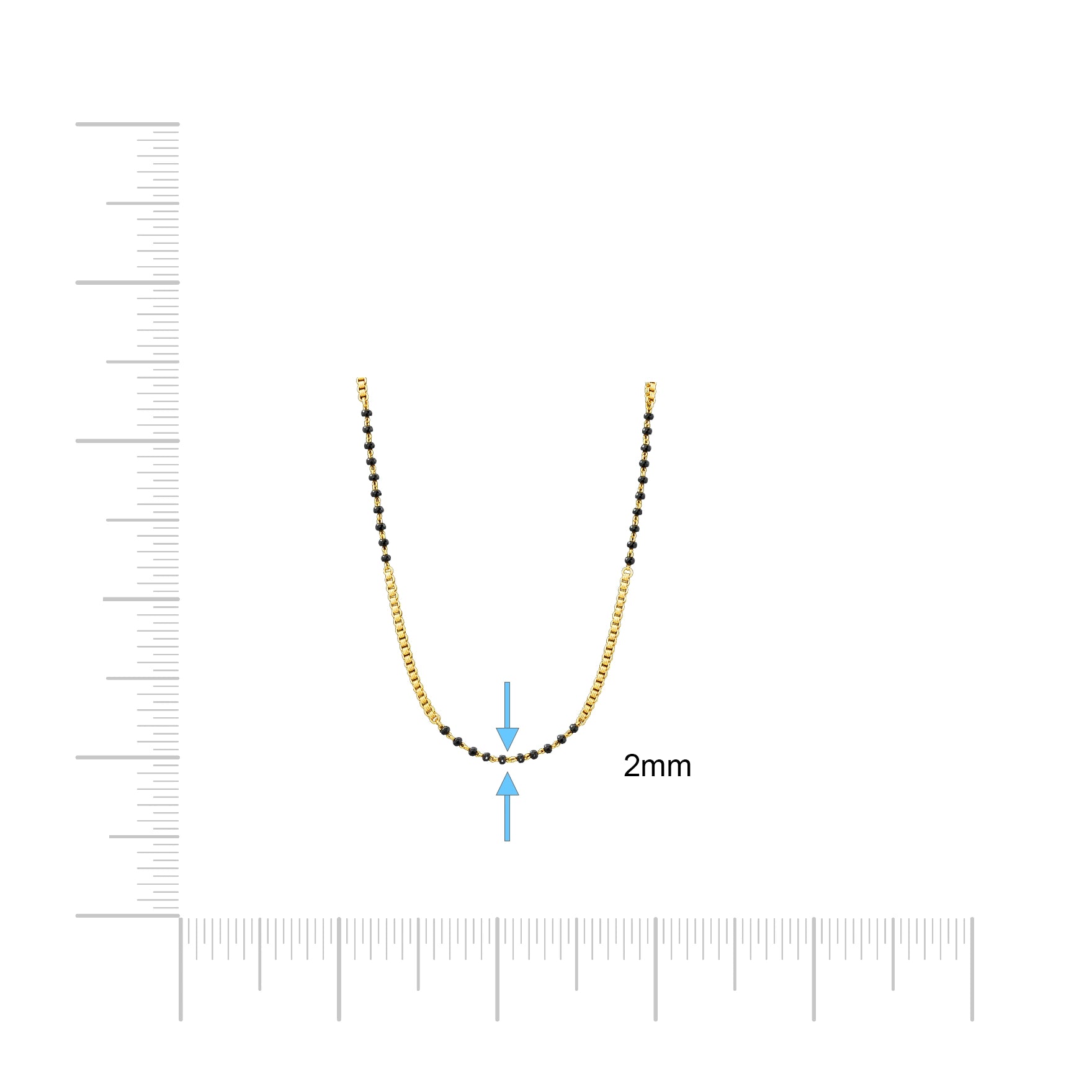 Karimani (Mangalsutra) Chain PKM2-034