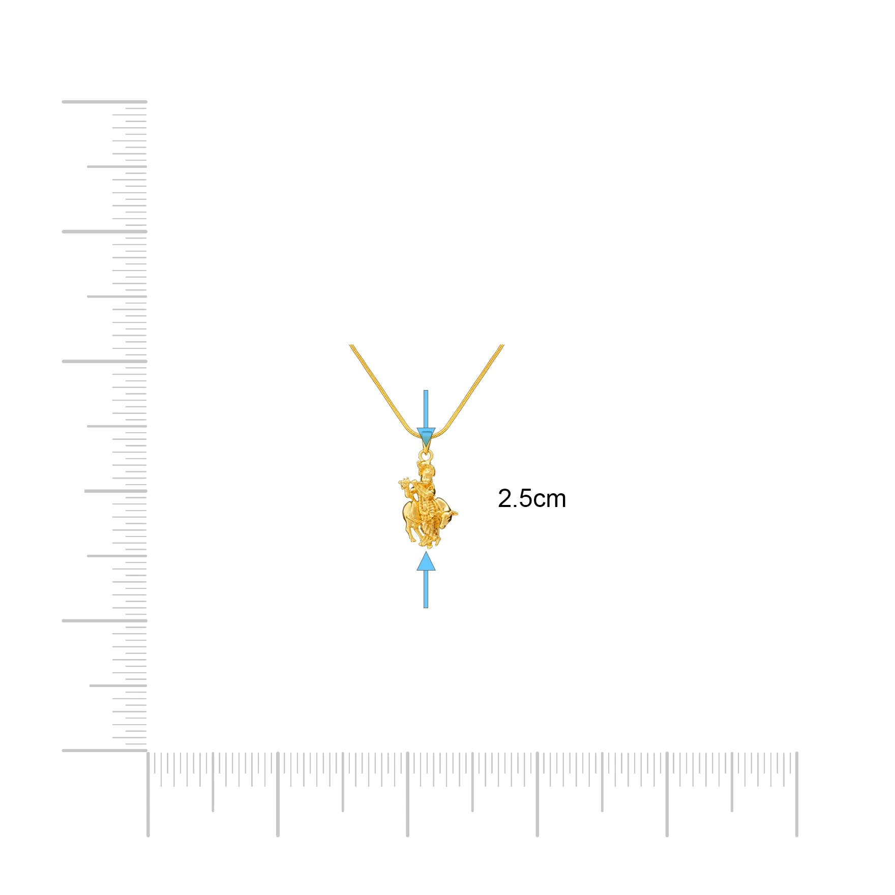 Gold Pendant PGLT9-052