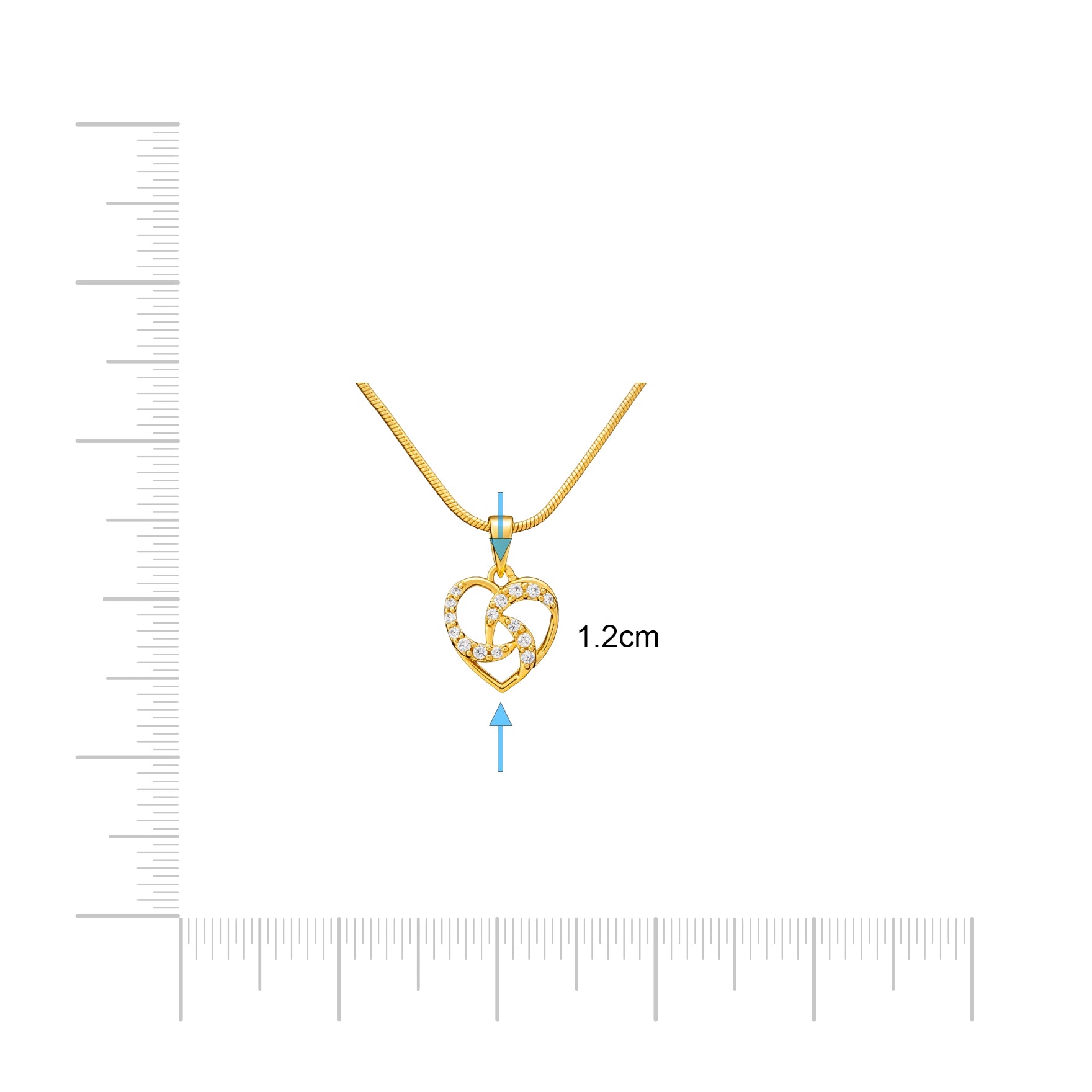 Golden Stone Pendant PSLT21W-021