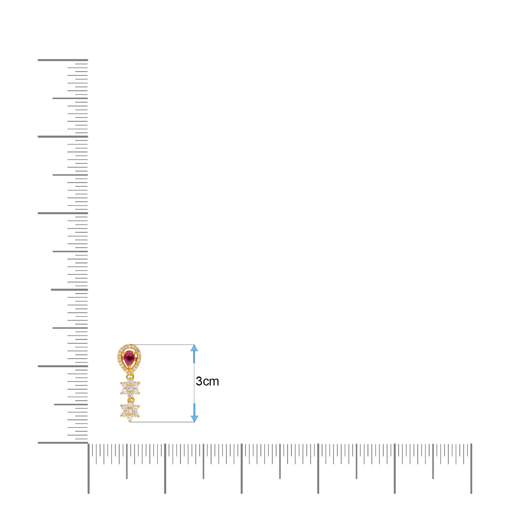 Shop Hanging Earrings Gold Plated for Women Online | Parakkat Jewels