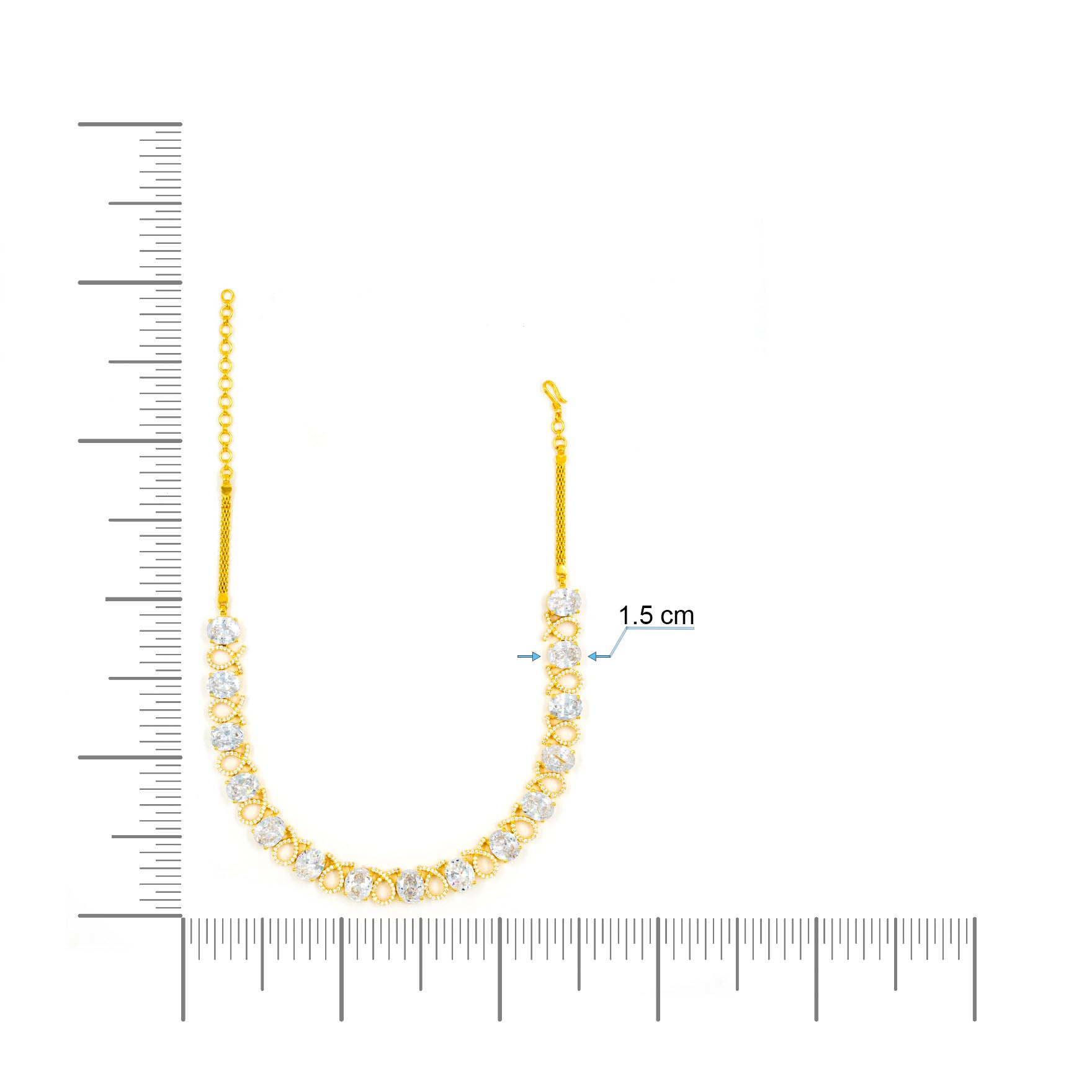 Premium Stone Necklace with Stud PMSNS7W-008, PMSHST5W-081