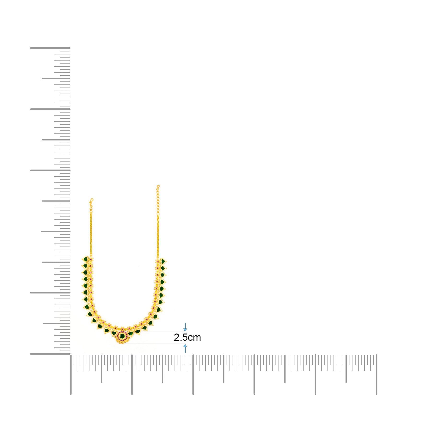Palakka Stone Necklace PALAKKA PSPKNPG7-037