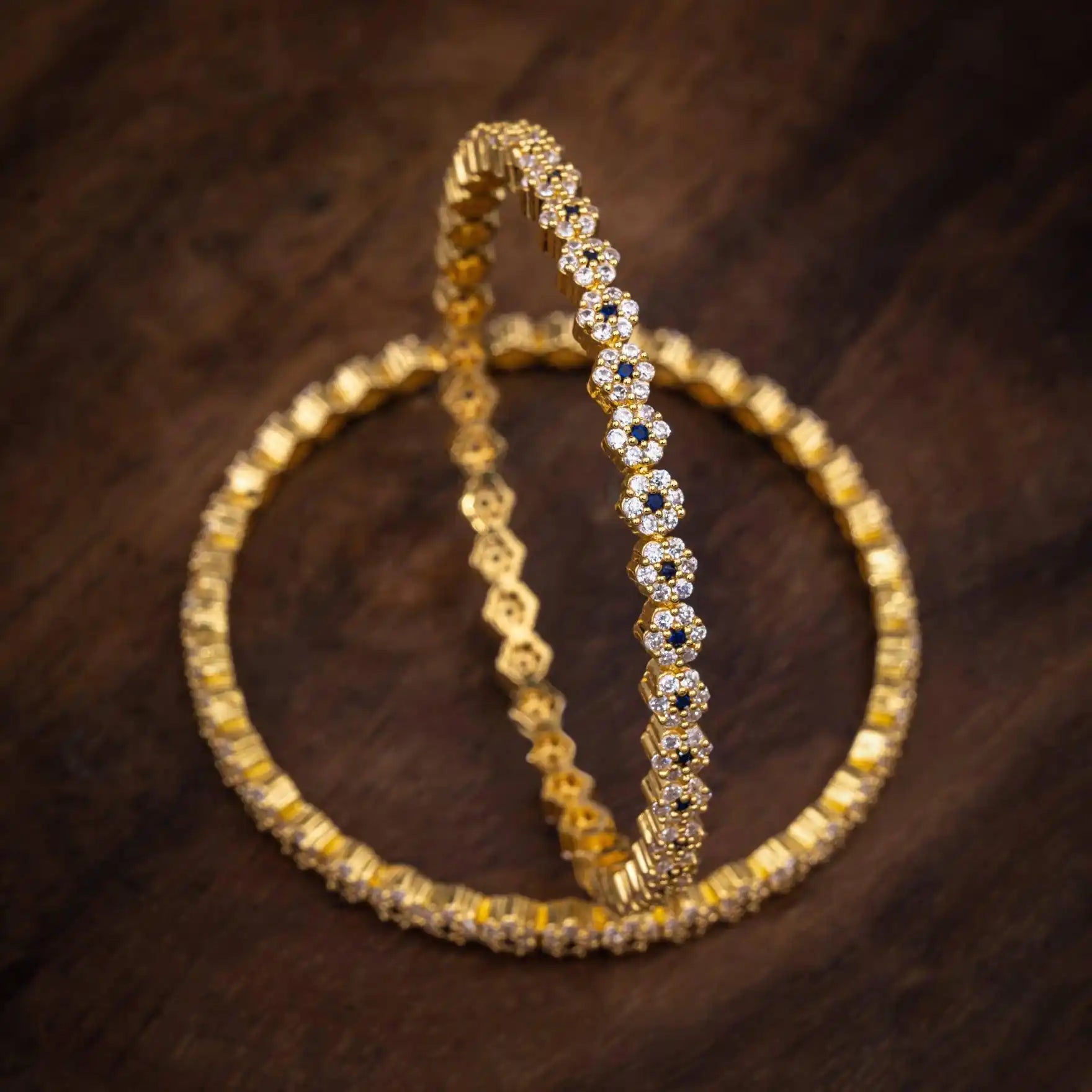 Stone Bangle PSB16WL-052 - Parakkat Jewels