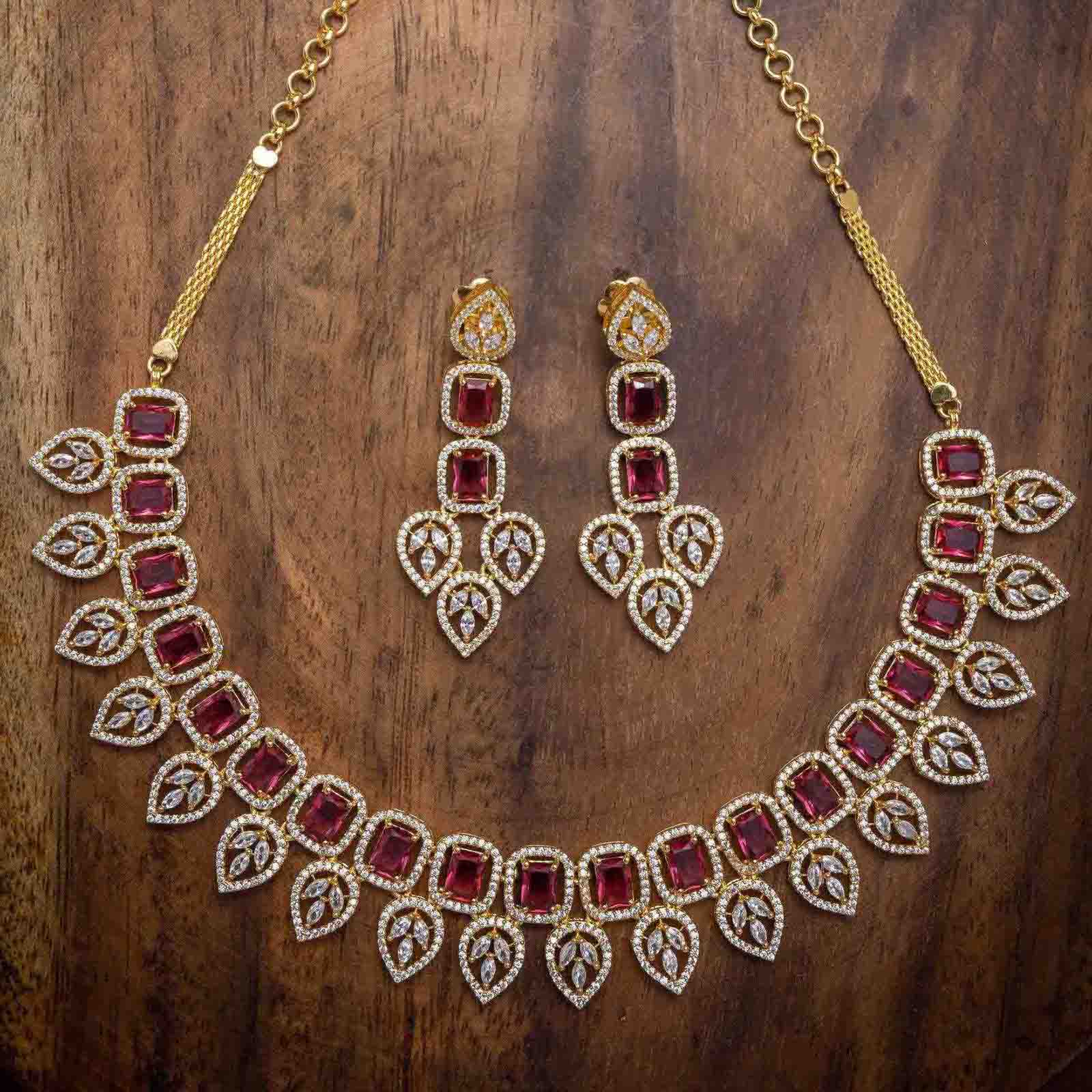 Necklace PMSNS2WX-0011,PMSHST29WX-052 - Parakkat Jewels