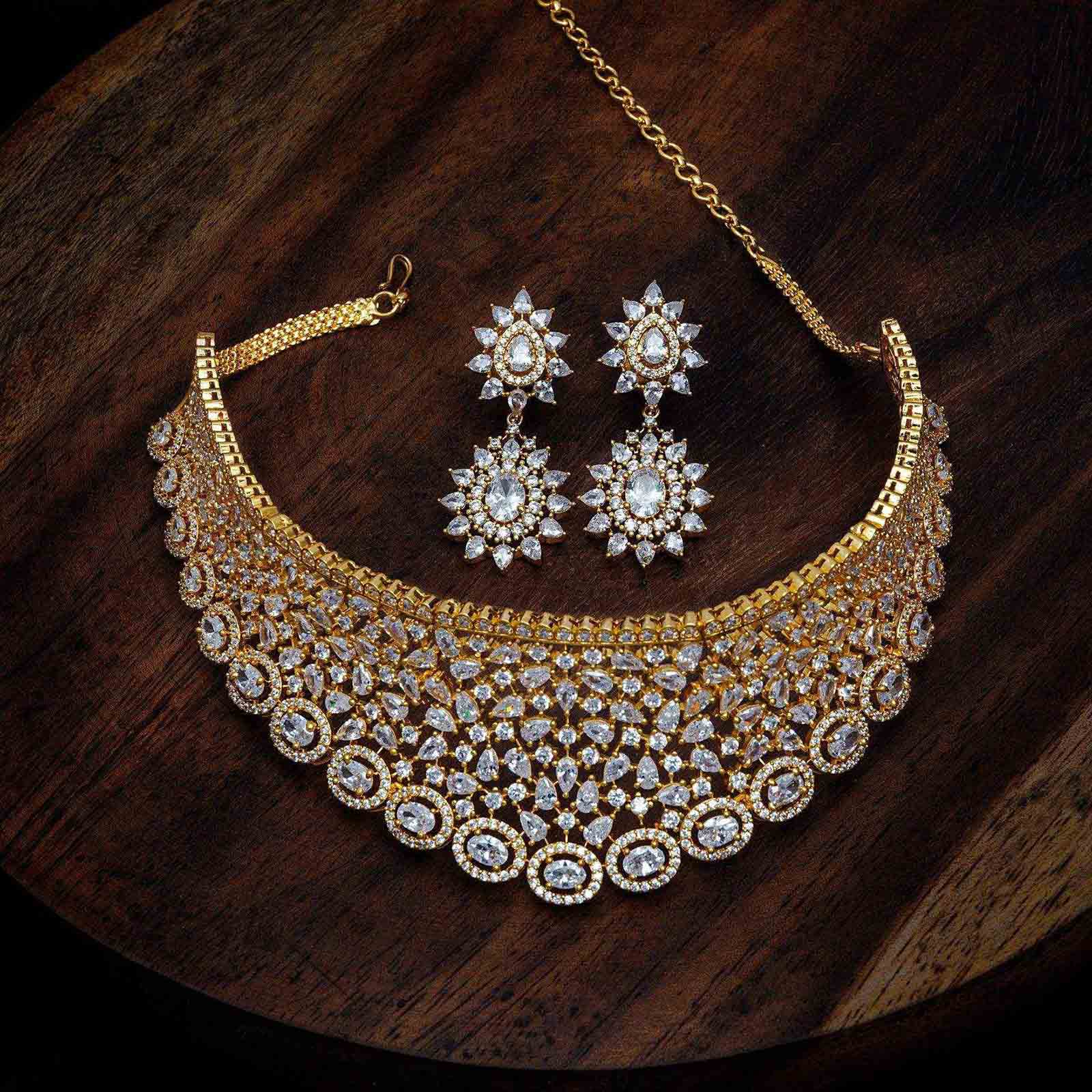 Necklace PSNS4W-0311,PSHST12W-002 - Parakkat Jewels