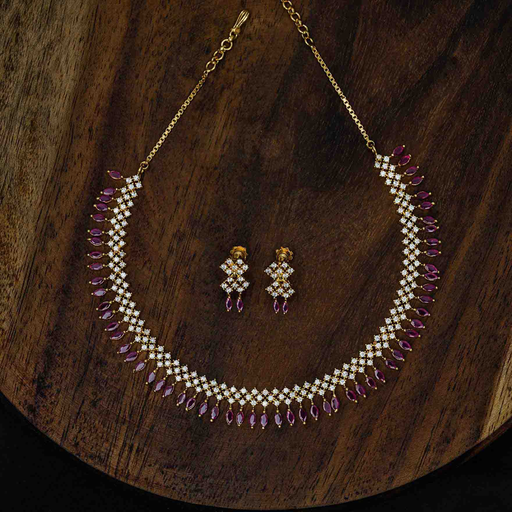 Necklace PSNSS61WR-035 - Parakkat Jewels