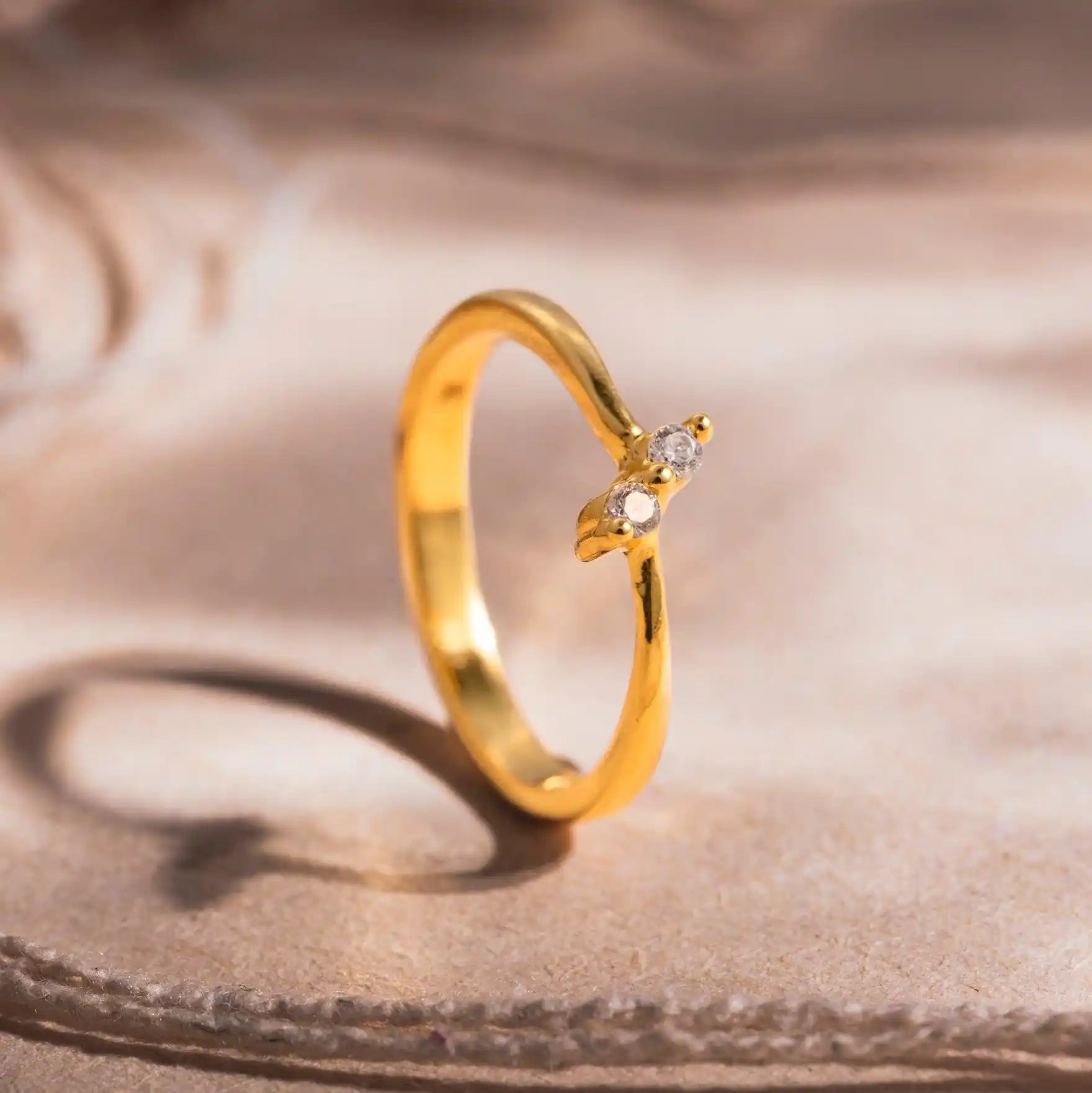 Stone Ring PSR20W-19-041 - Parakkat Jewels