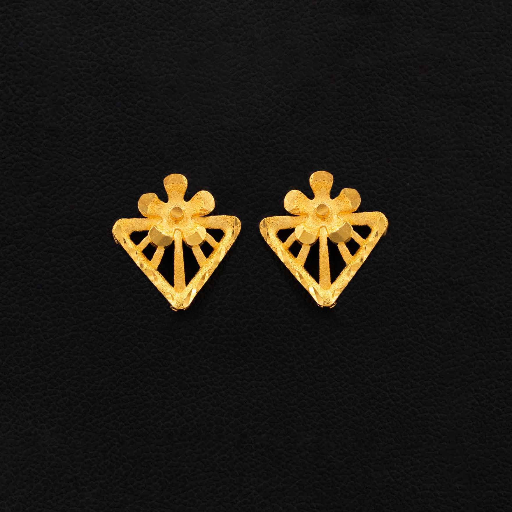 Gold earring PGST154-07