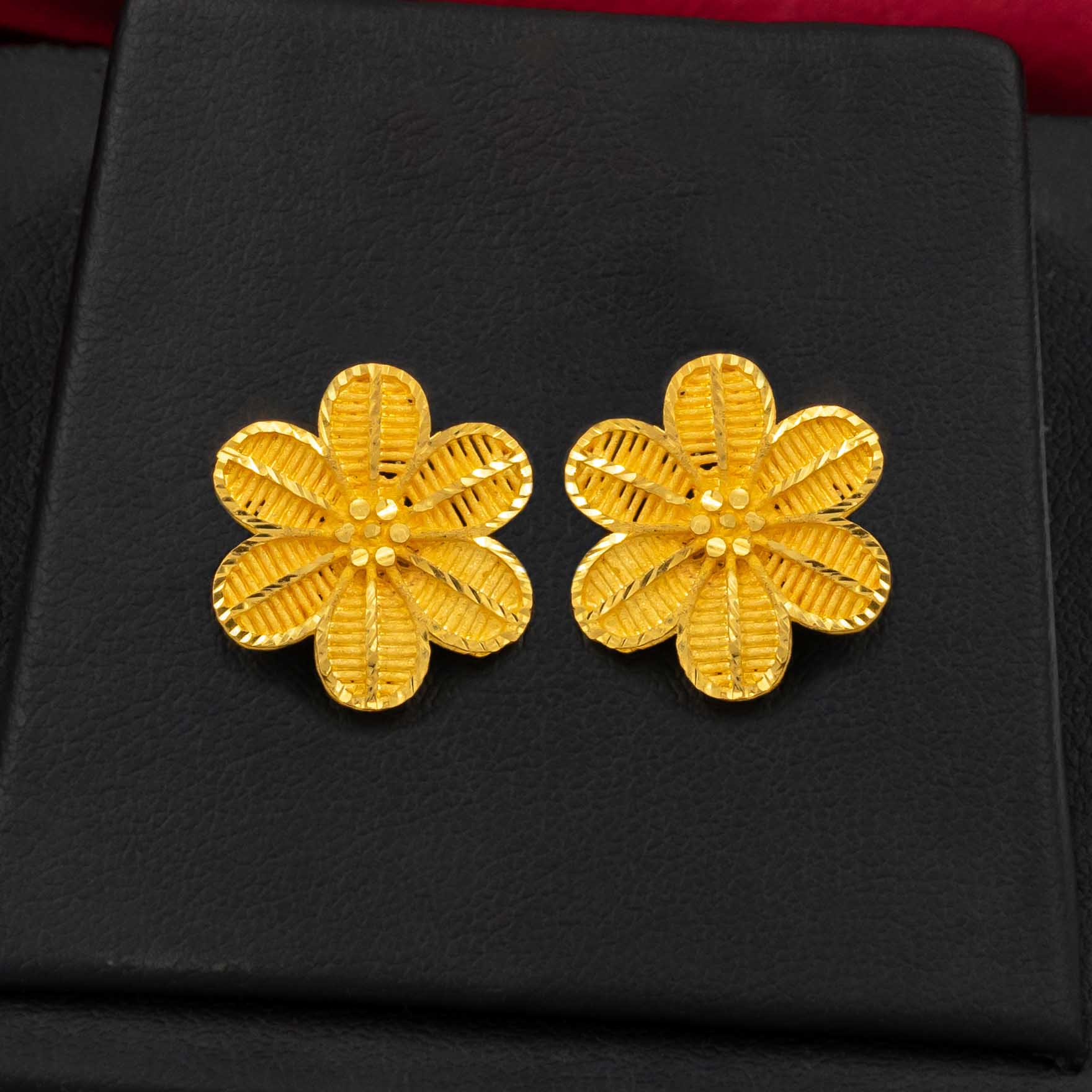 Gold earring PGST30-09