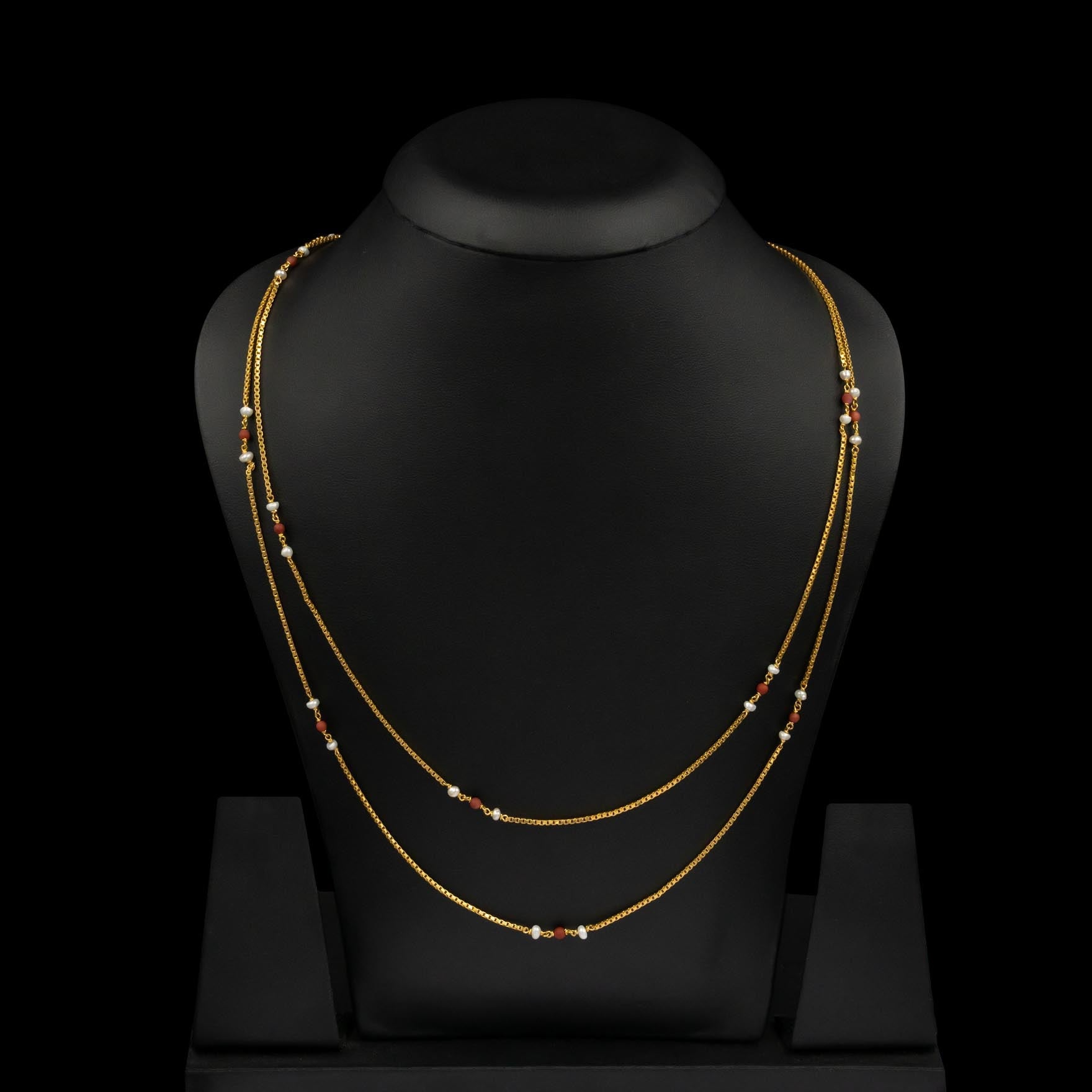 Pearl Stone chain PSC3-8-026