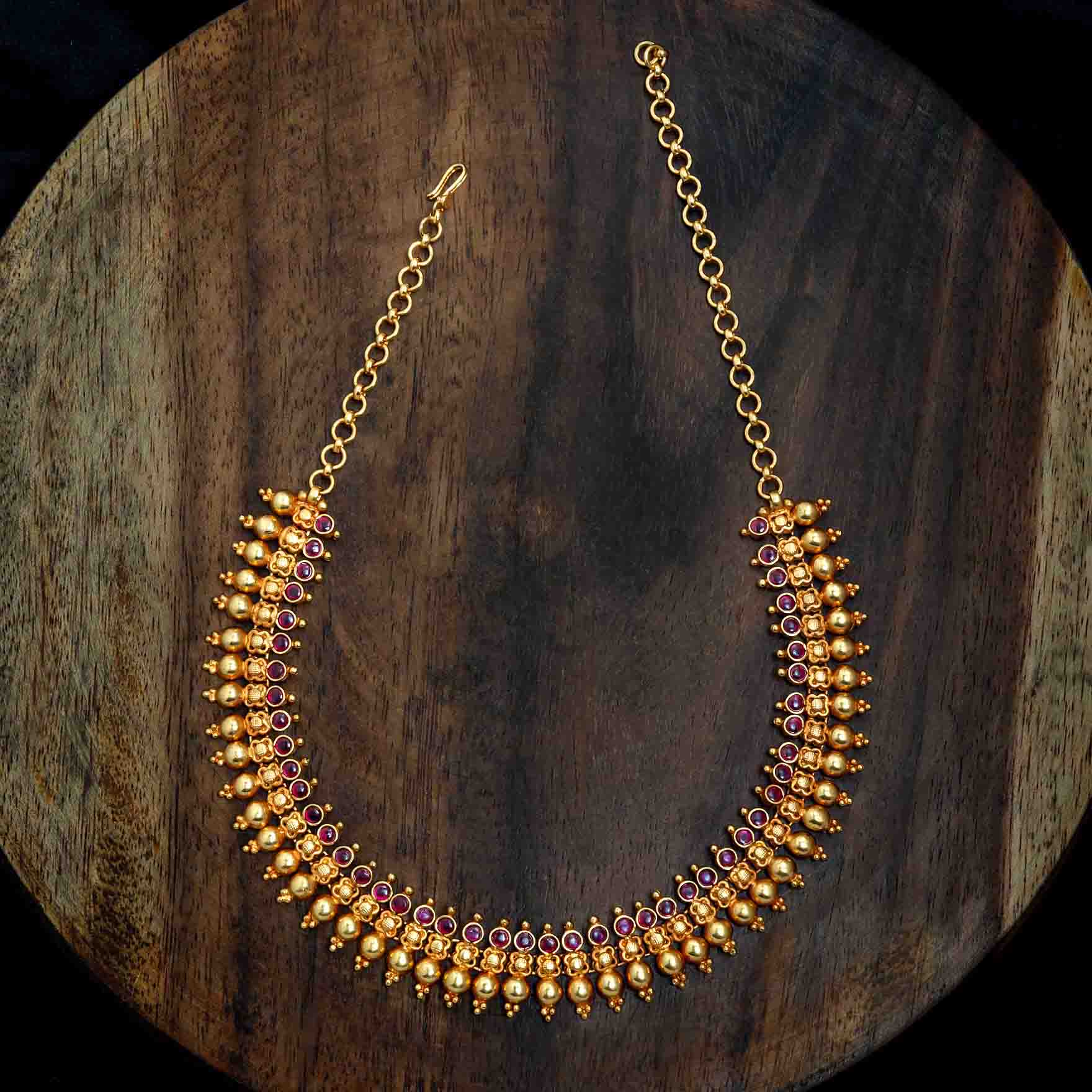 Stone Necklace PSGRNSSR12R-038