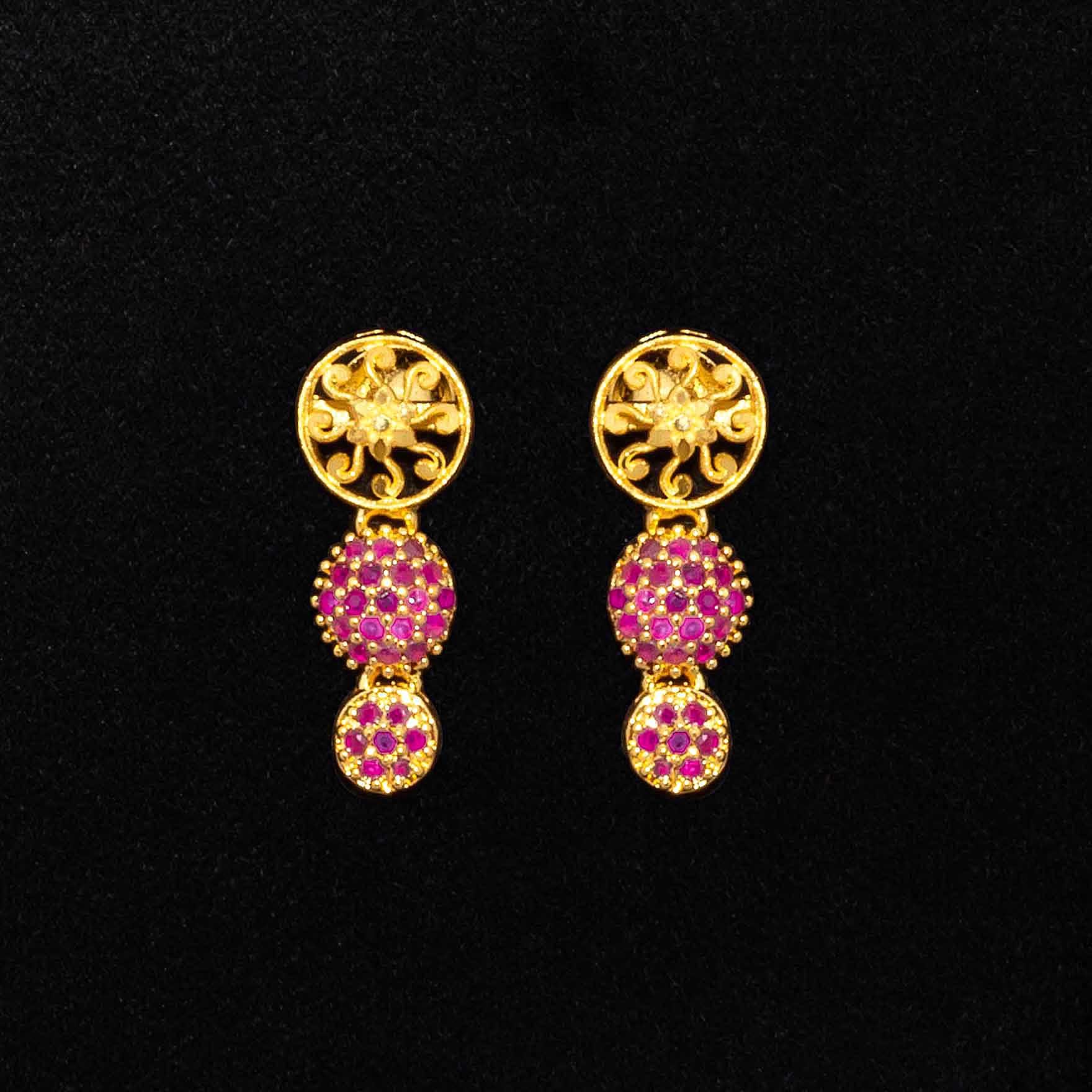 Stone earring PSHST90R-061