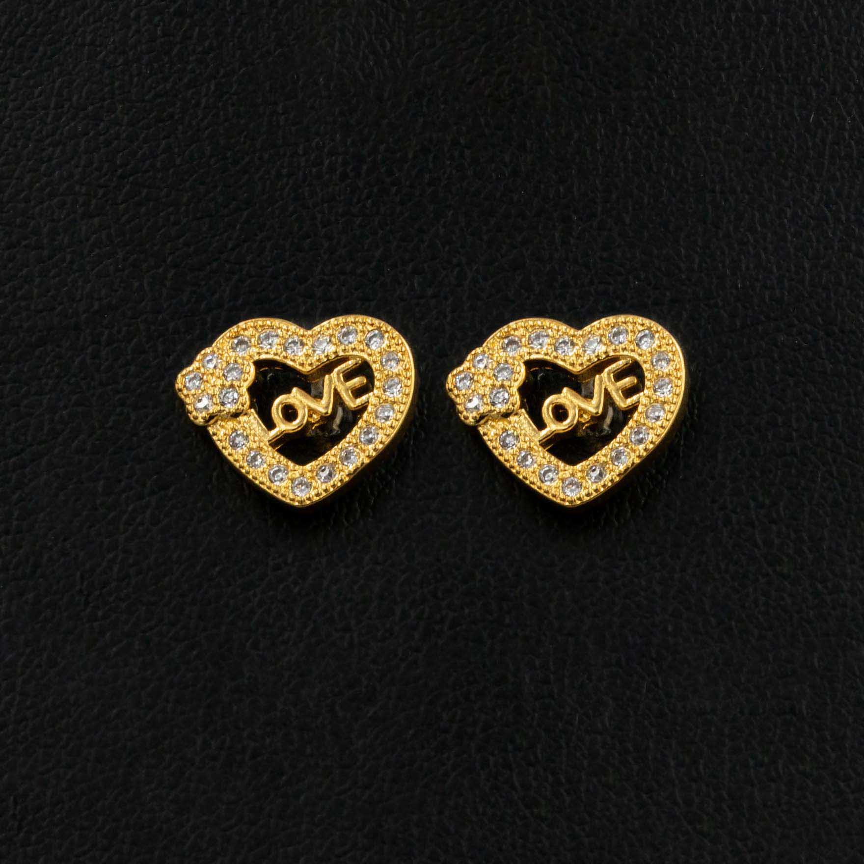 Stone earring PSST305W-001