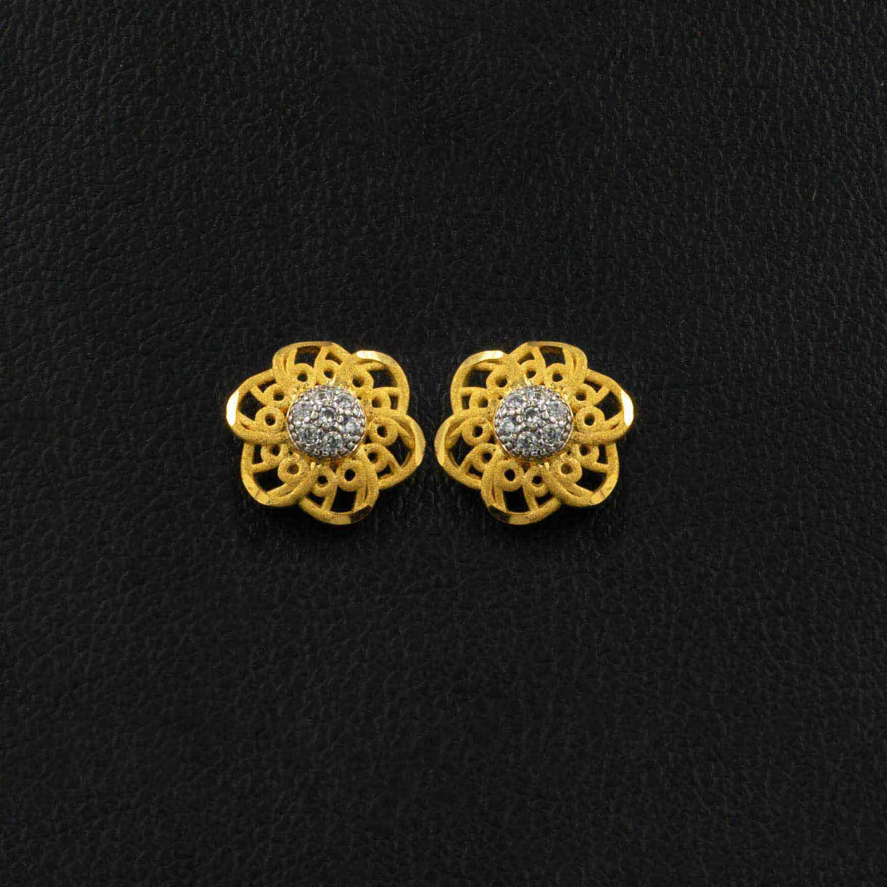 Stone earring PSST85W-09