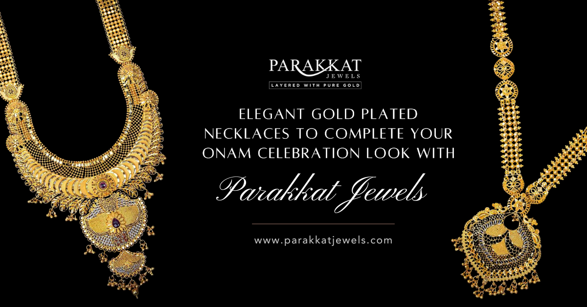 Gold plated necklace