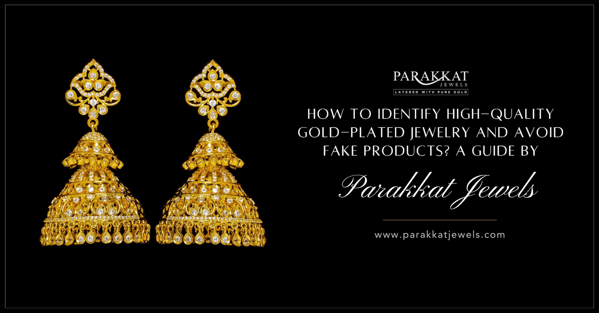 gold plated jhumkas, studs for women