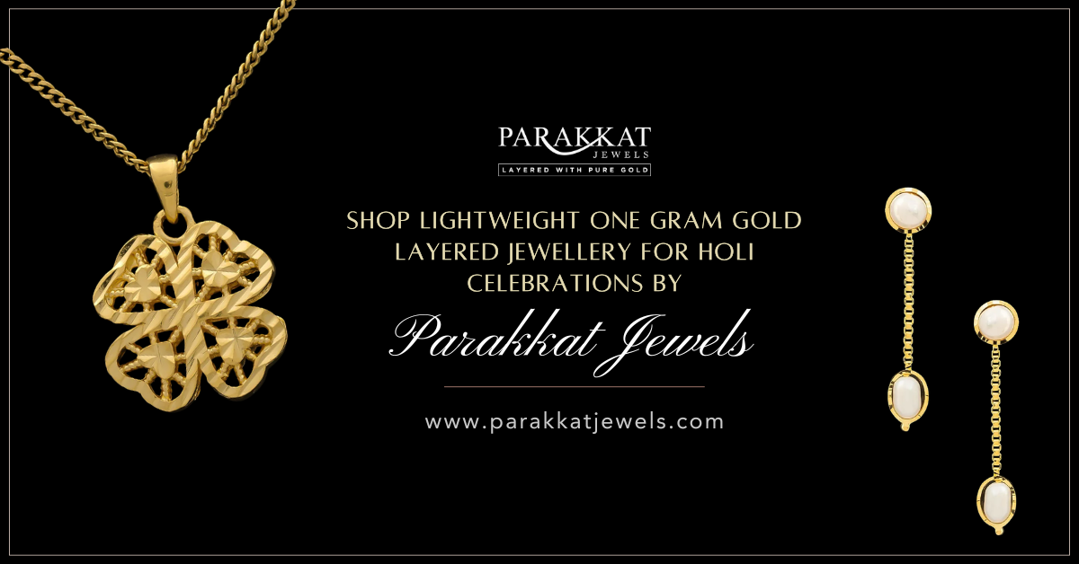 Gold Layered Holi Jewellery For Women