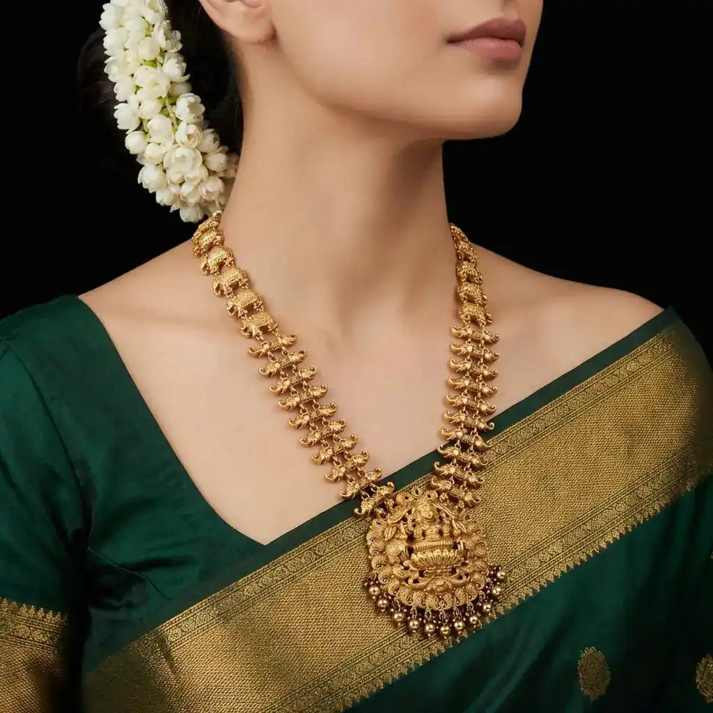Sreshta heritage temple jewellery collection