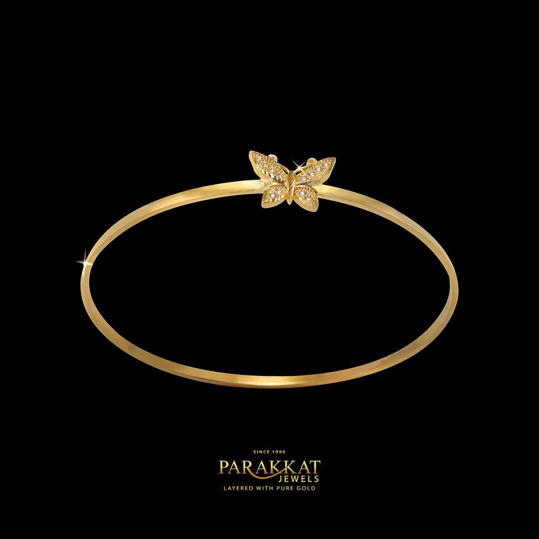 Golden Bangle - Parakkat Jewels