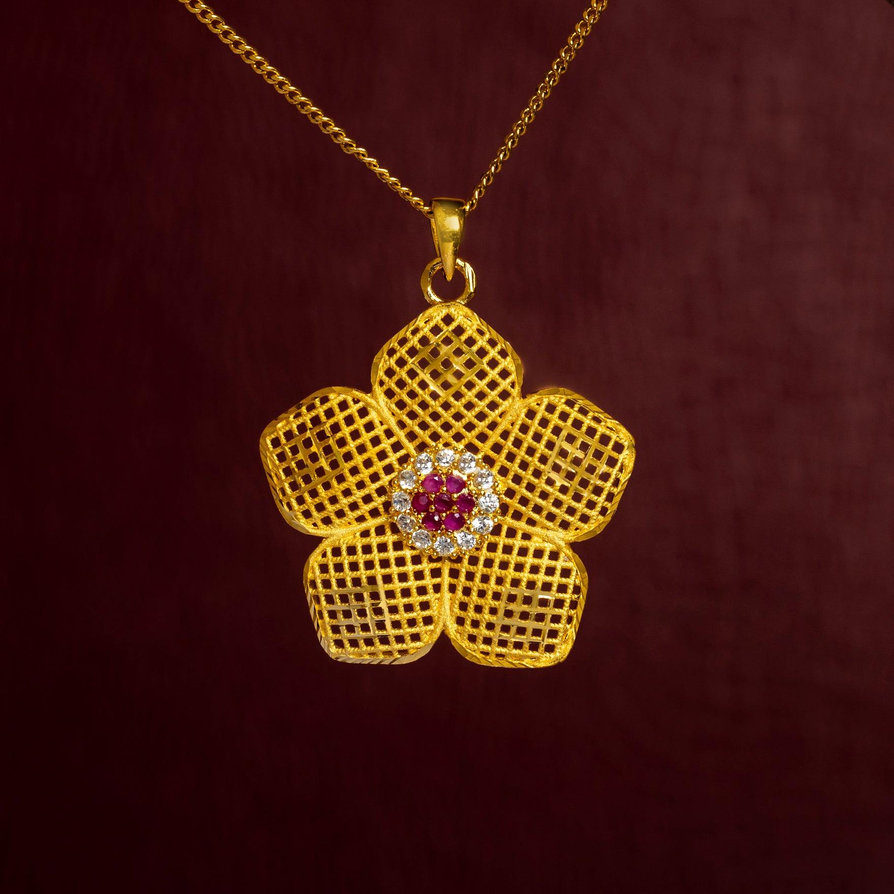 Stone Locket PSLTSWR-051 - Parakkat Jewels